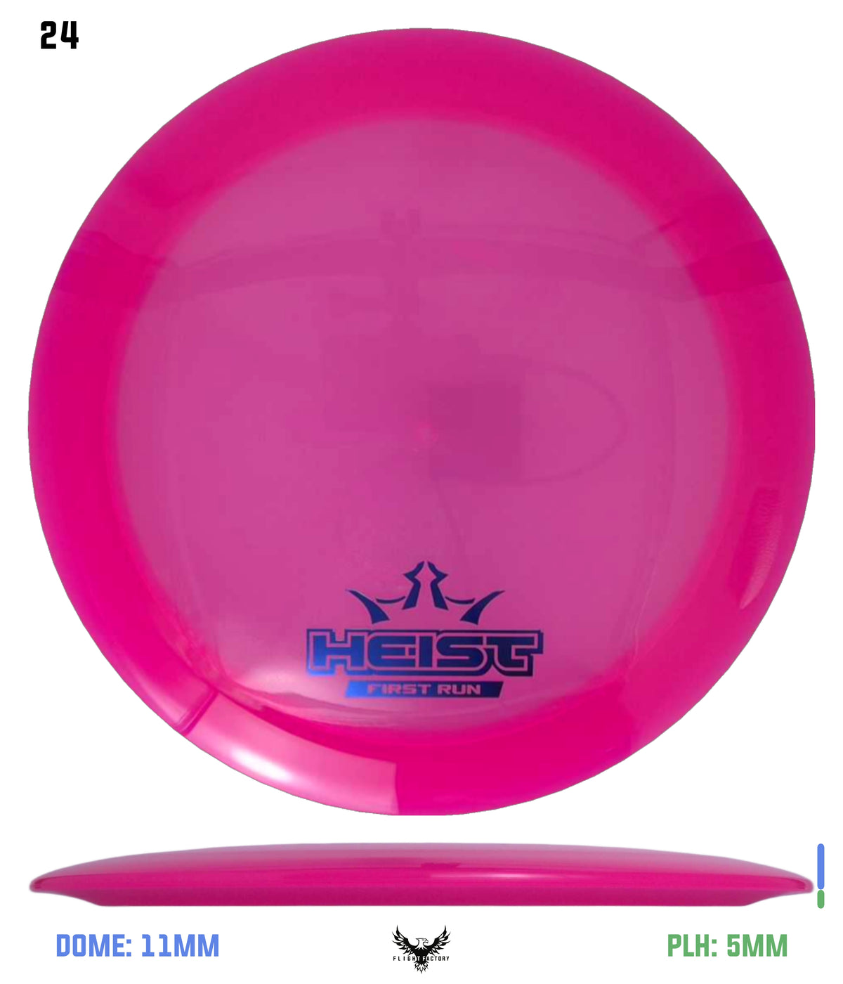 Dynamic Discs Lucid Heist - First Run