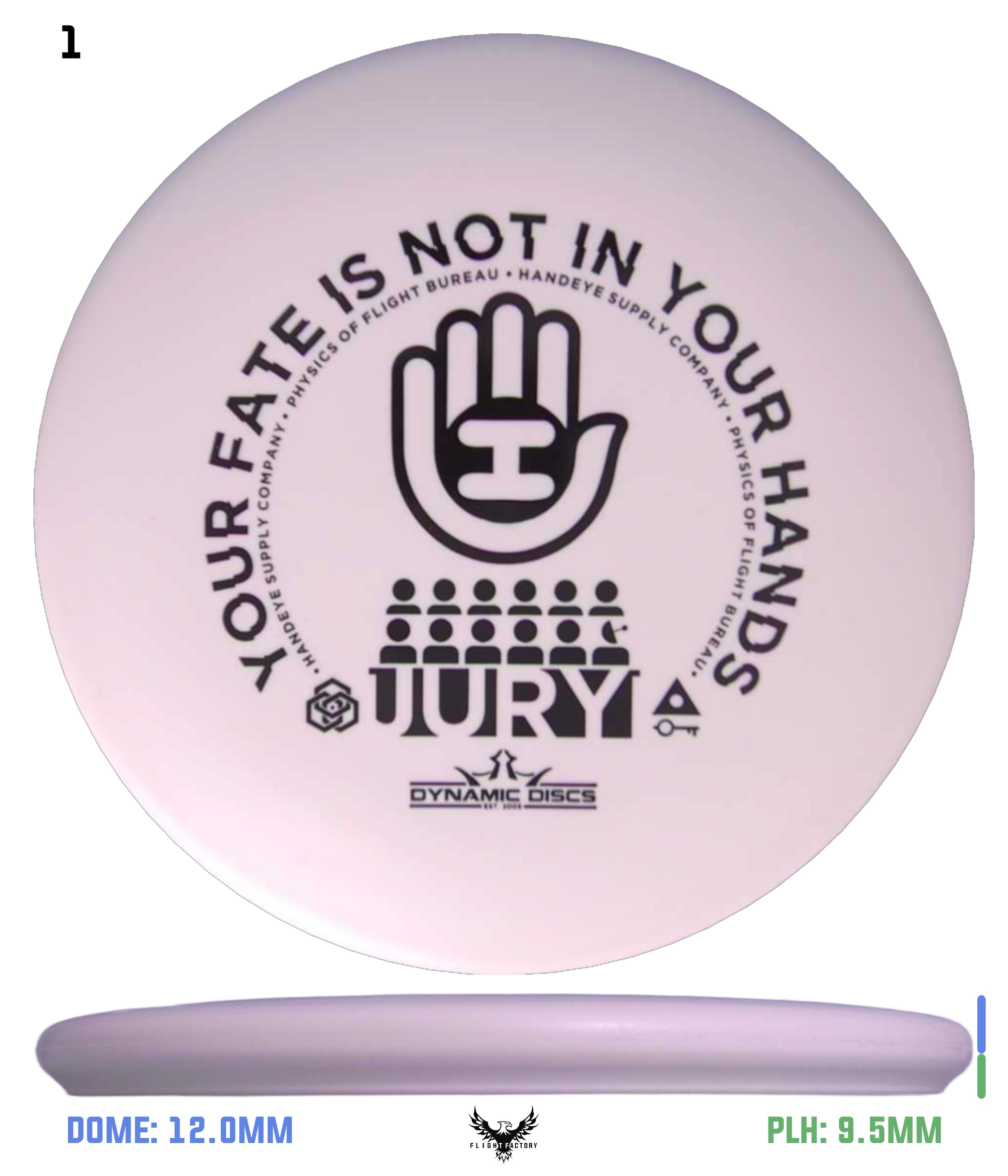 Dynamic Discs Classic Jury - Handeye Supply Co Edition
