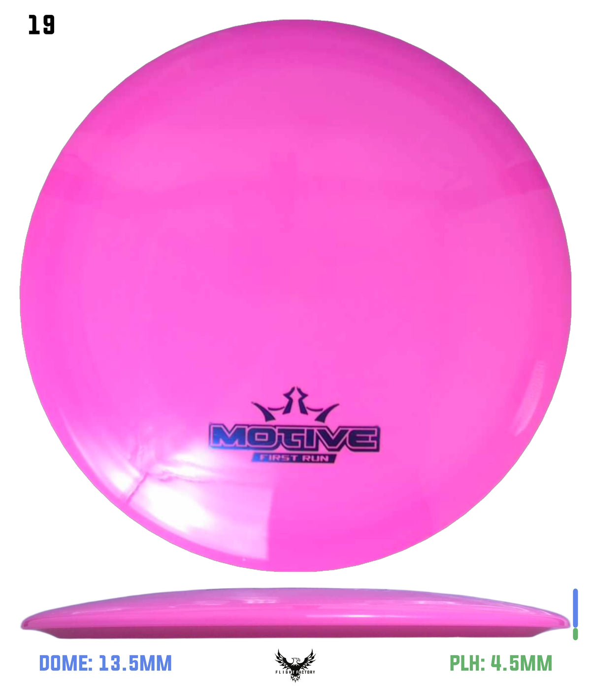 Dynamic Discs Fuzion Motive - First Run