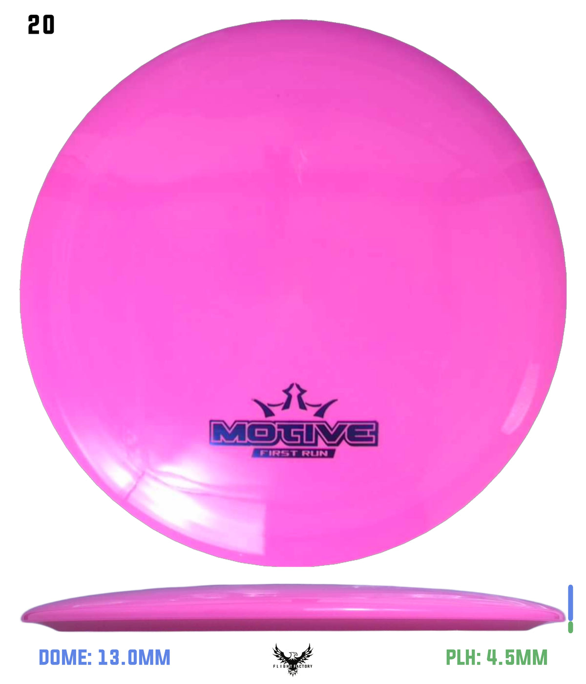 Dynamic Discs Fuzion Motive - First Run