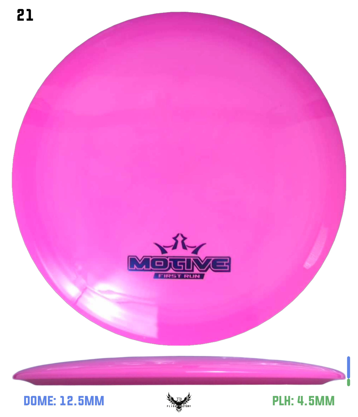 Dynamic Discs Fuzion Motive - First Run