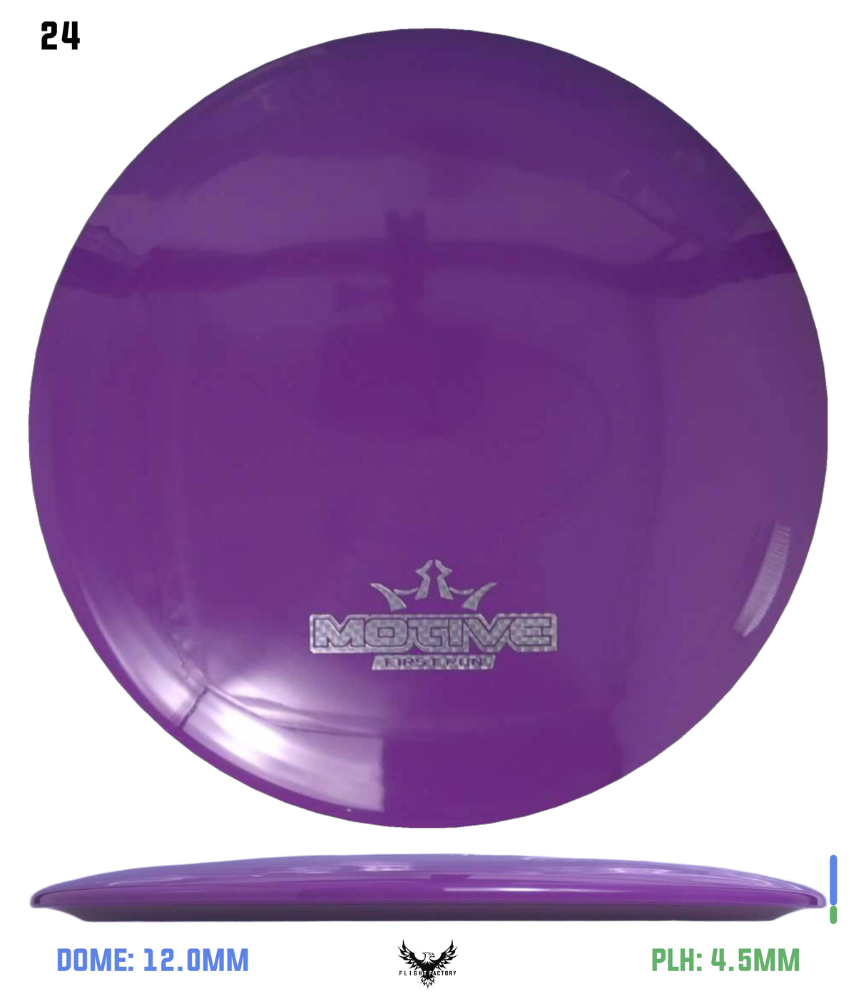 Dynamic Discs Fuzion Motive - First Run