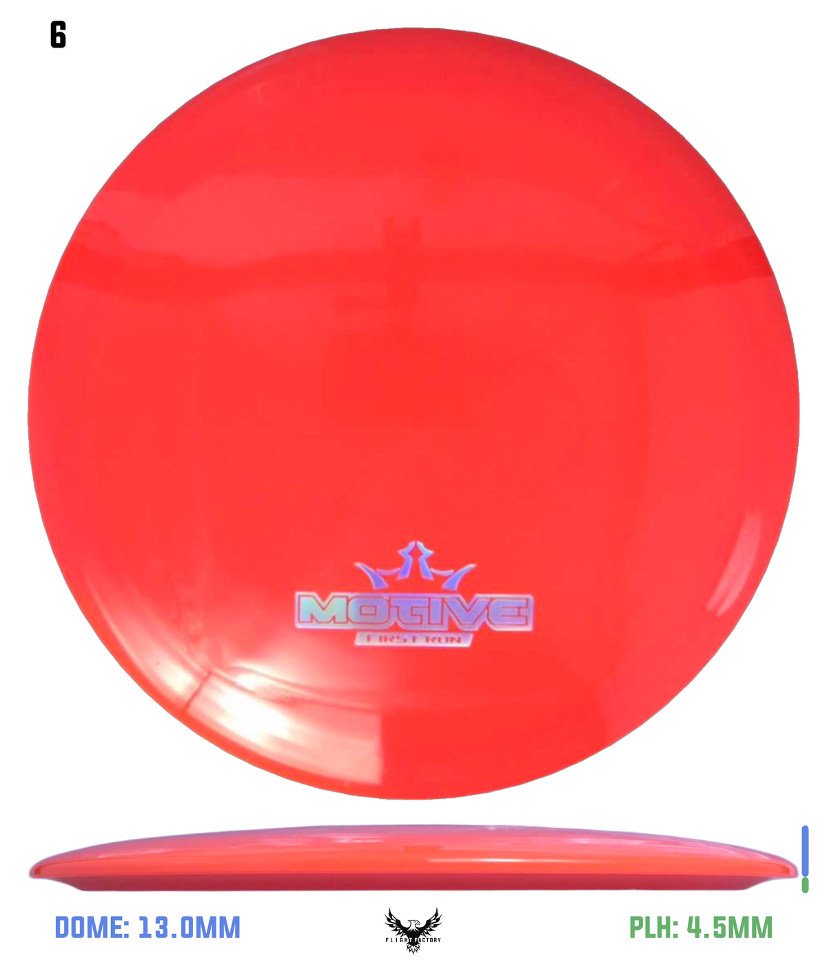 Dynamic Discs Fuzion Motive - First Run