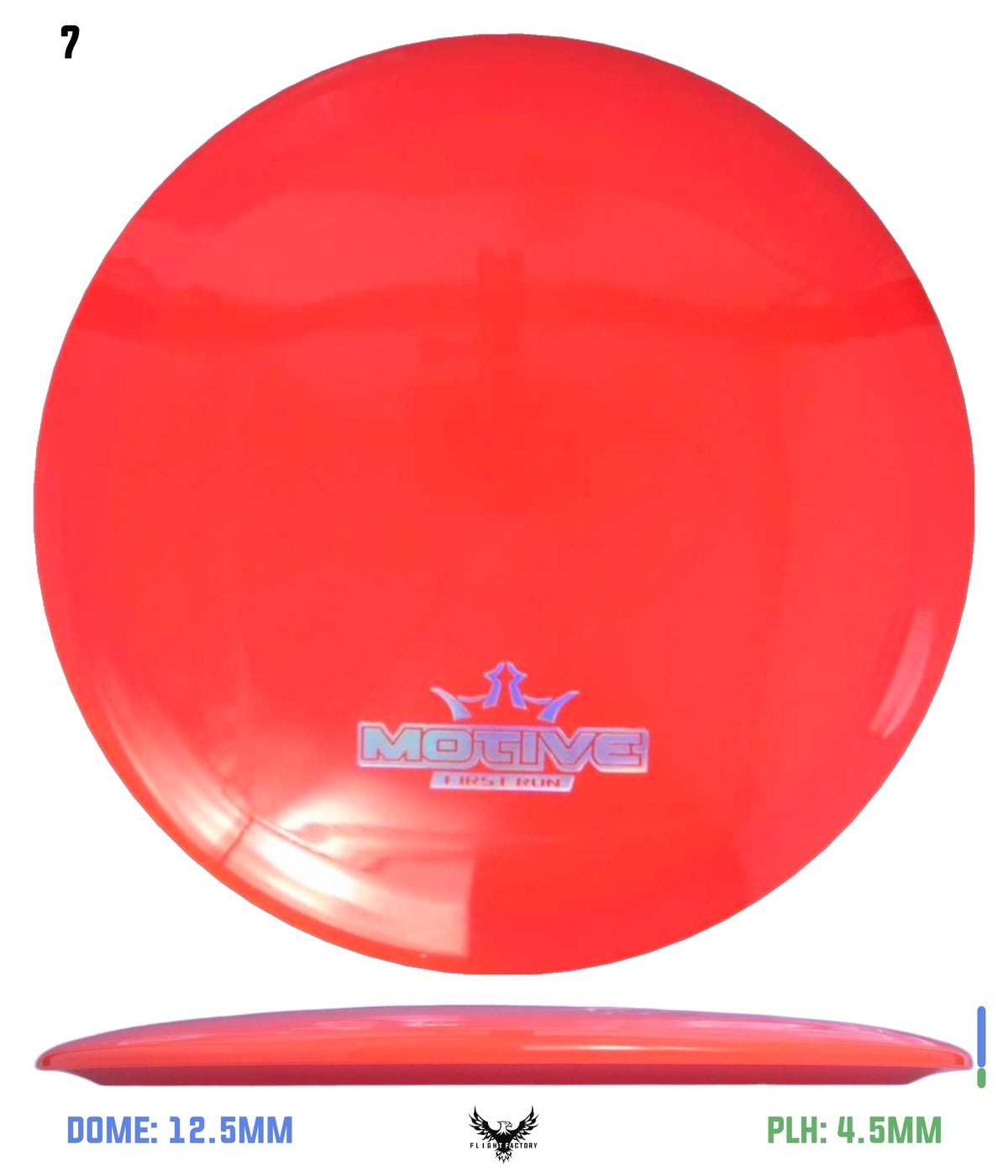 Dynamic Discs Fuzion Motive - First Run