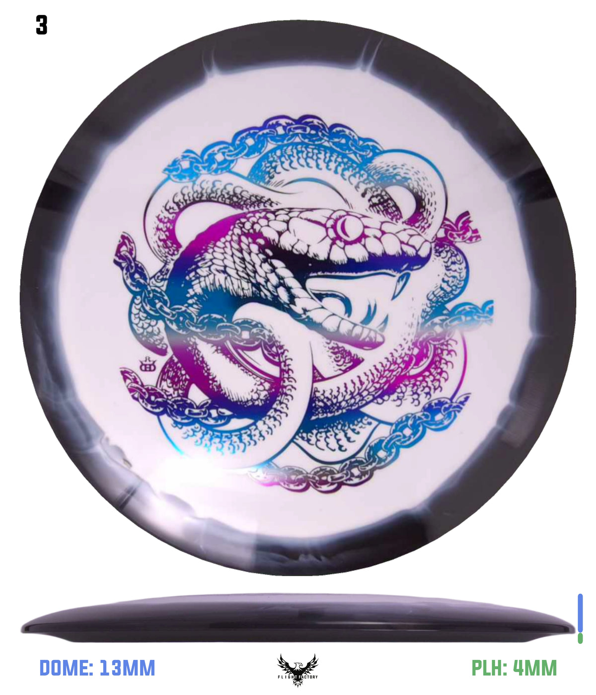 Dynamic Discs Fuzion Orbit Trespass - Snake