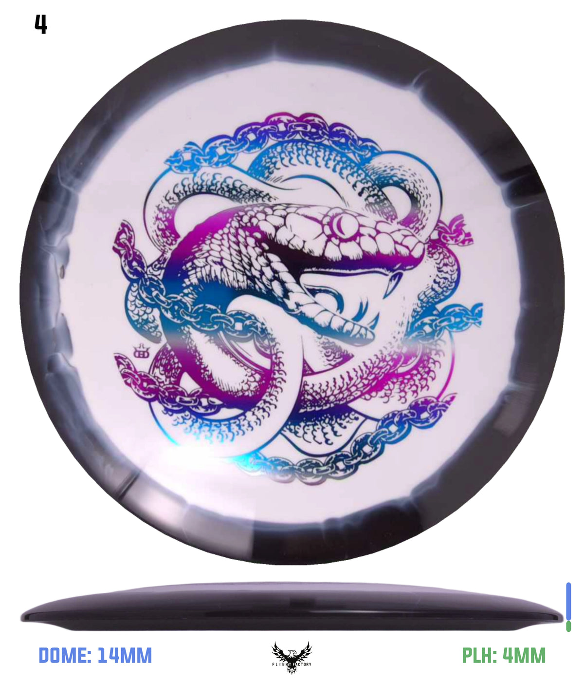 Dynamic Discs Fuzion Orbit Trespass - Snake