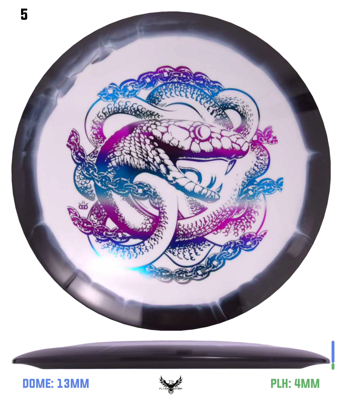 Dynamic Discs Fuzion Orbit Trespass - Snake