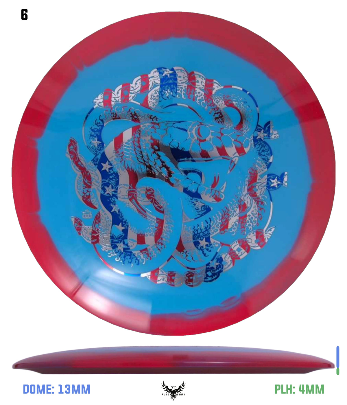 Dynamic Discs Fuzion Orbit Trespass - Snake