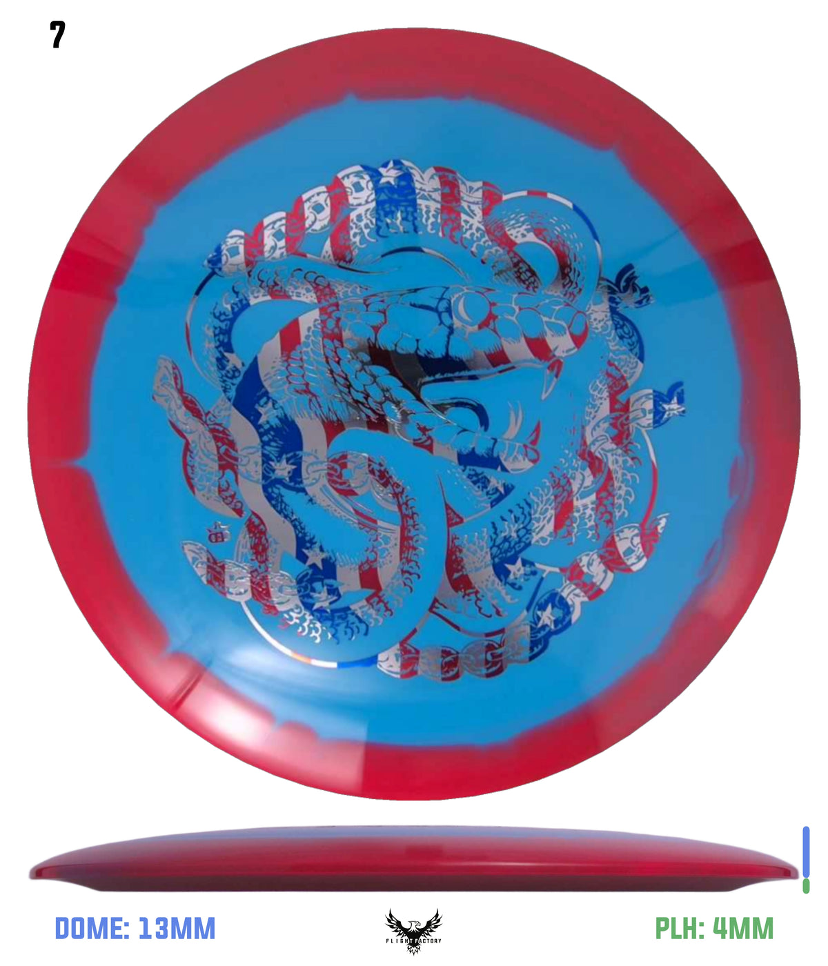 Dynamic Discs Fuzion Orbit Trespass - Snake