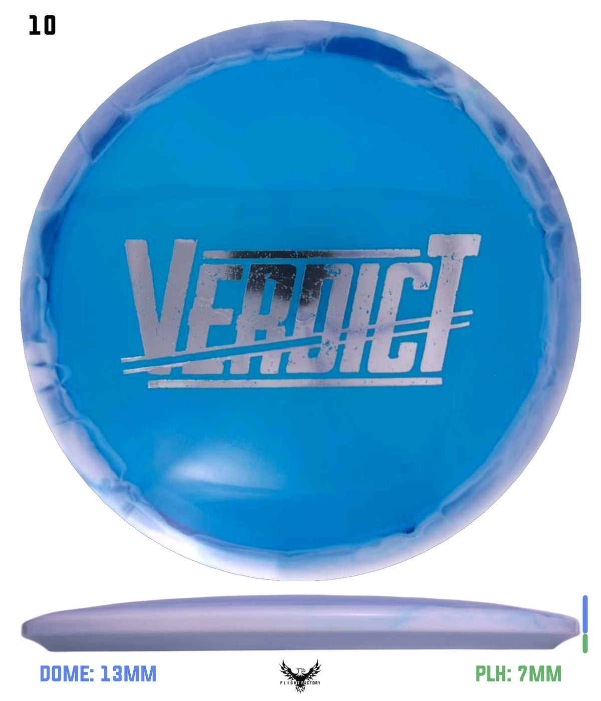 Dynamic Discs Lucid Ice Orbit Verdict - Glacial