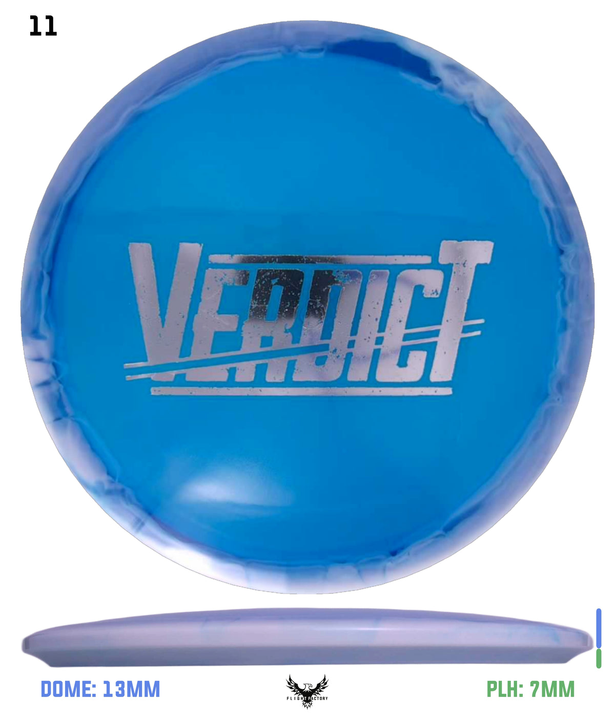 Dynamic Discs Lucid Ice Orbit Verdict - Glacial