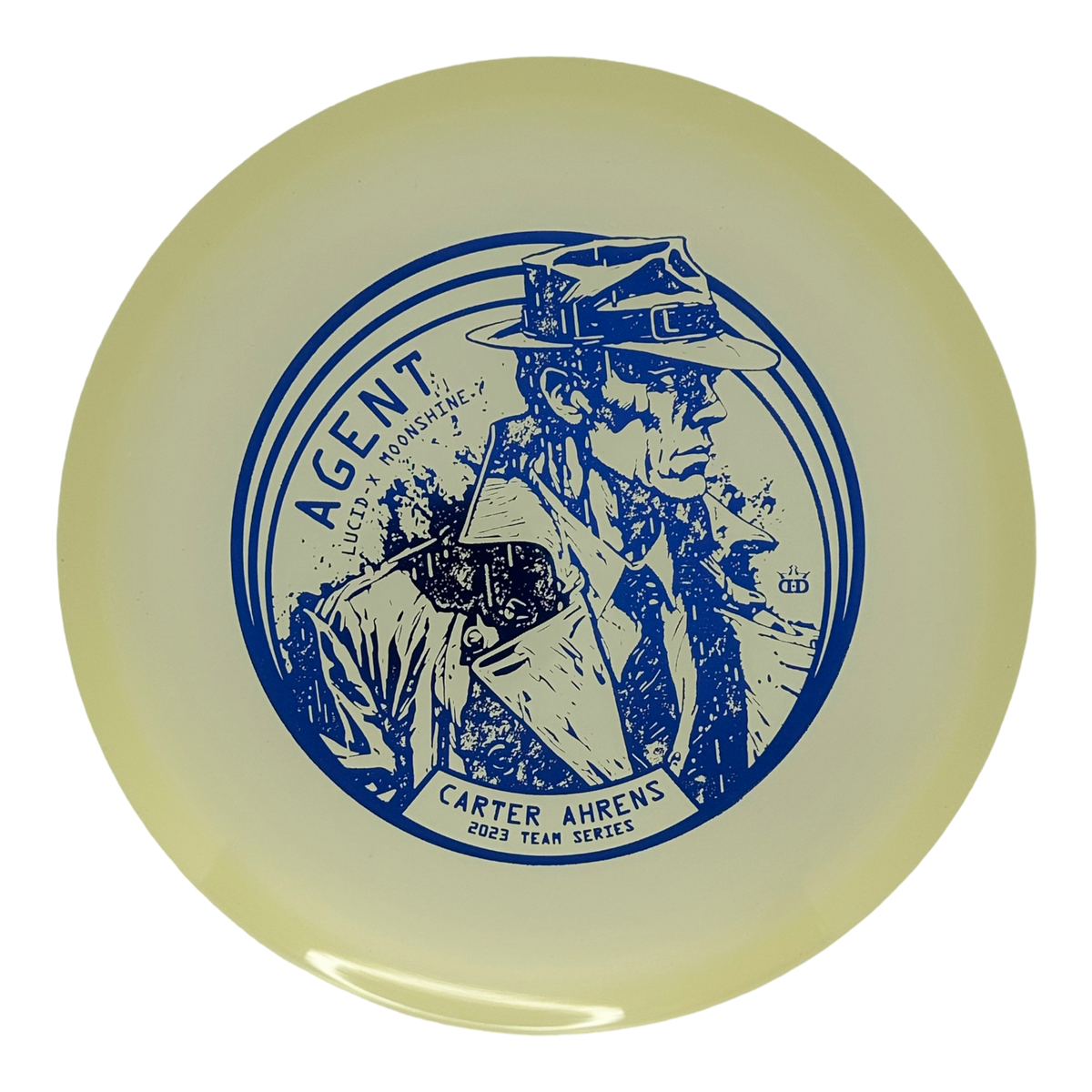 Dynamic Discs Lucid-X Moonshine Agent - Carter Ahrens Secret Agent TS (2023)