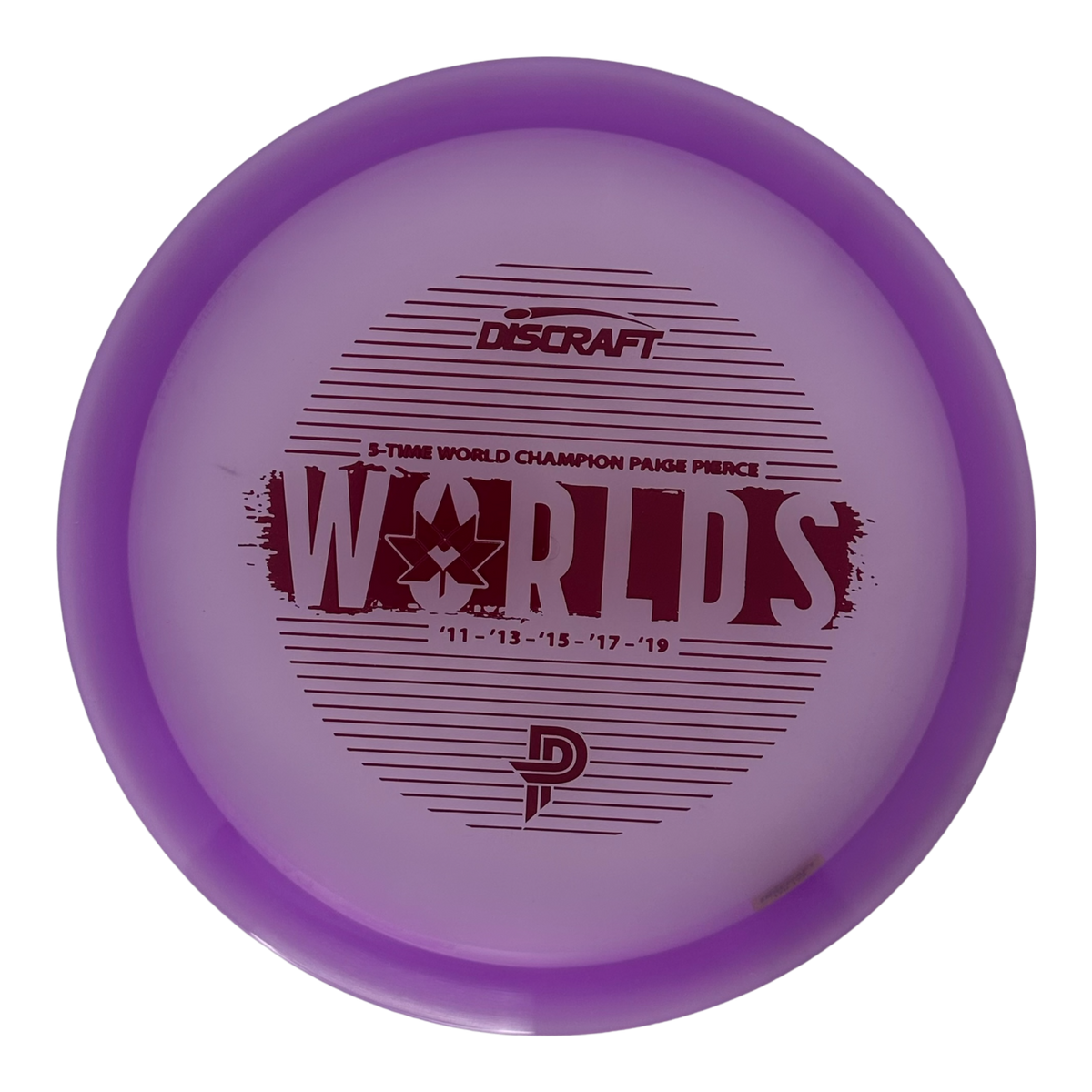 Discraft Paige Pierce CryZtal Passion - 2024 PDGA Pro Worlds