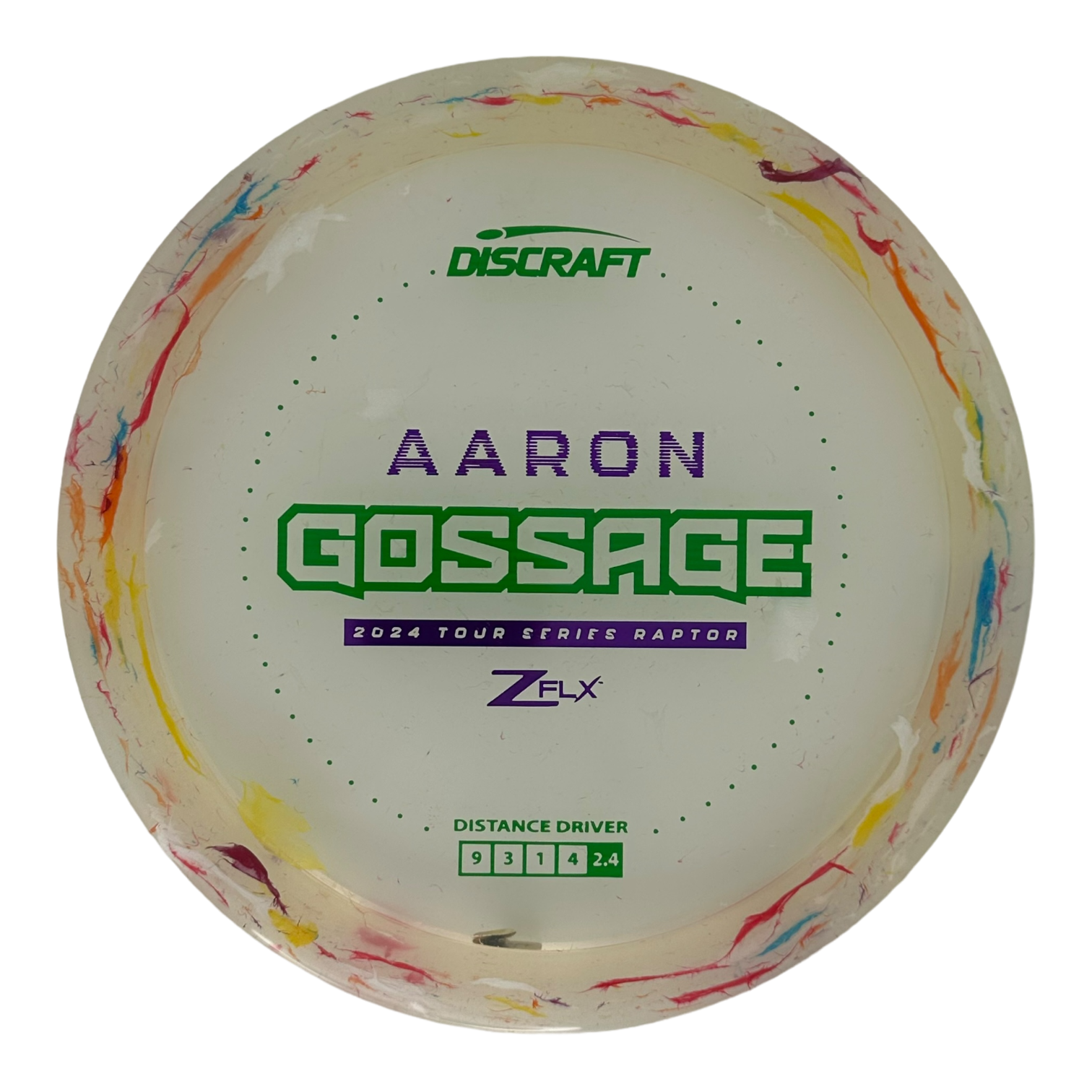 Discraft Jawbreaker Z FLX Raptor - Aaron Gossage TS (2024