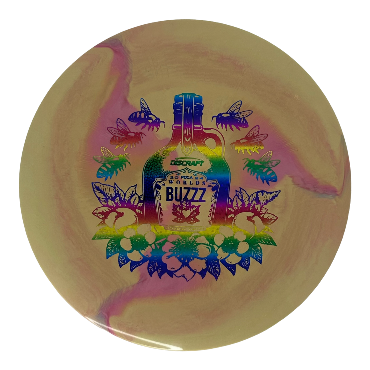 Discraft ESP Swirl Buzzz - 2024 PDGA Pro Worlds