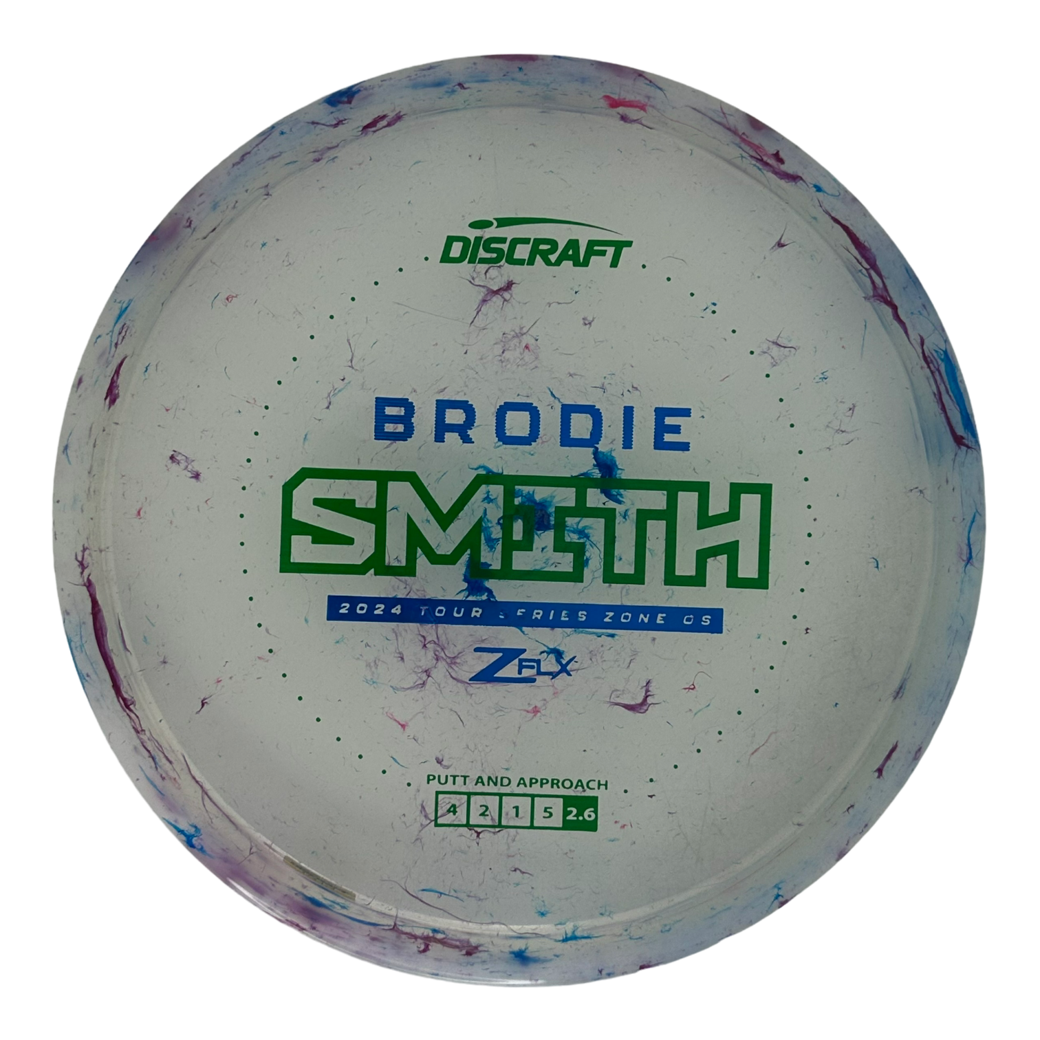 スキー MFD  ALL TIME Discraft Jawbreaker Z FLX Zone OS - Brodie Smith TS (2024