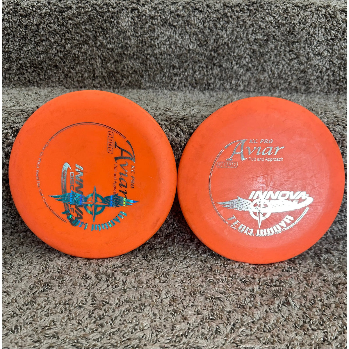 KC Pro Aviar Team Stamps - Orange 2-Pack