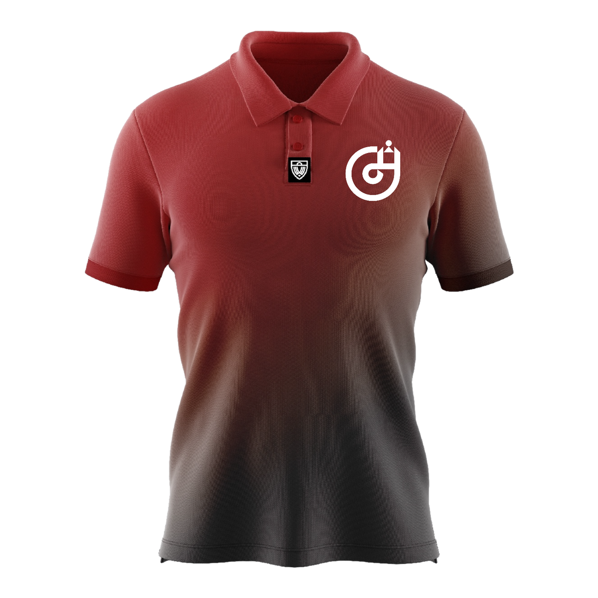 Calvin Heimburg 2024 Polo - Red Gradient