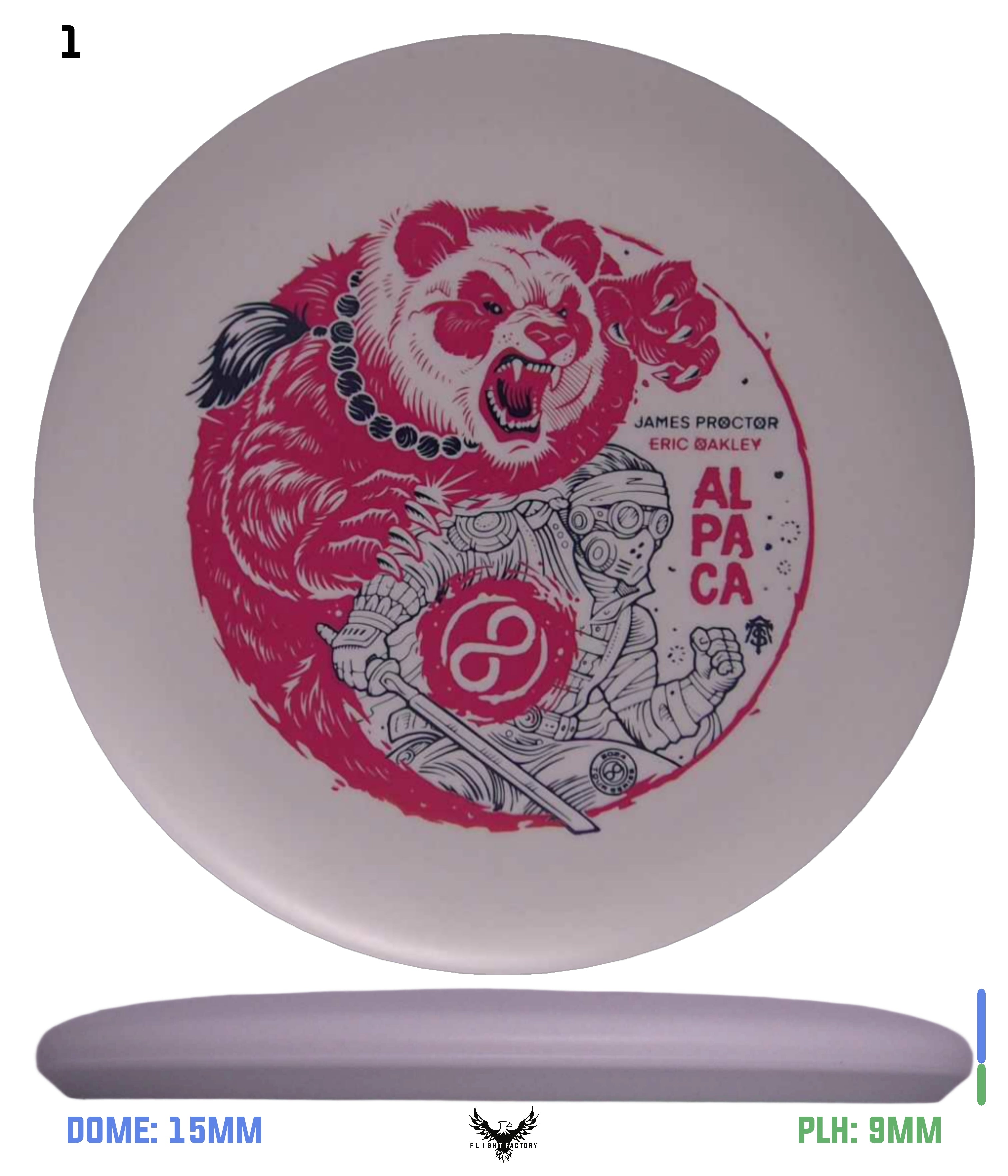 Infinite Discs Signature P-Blend Alpaca - James Proctor & Eric