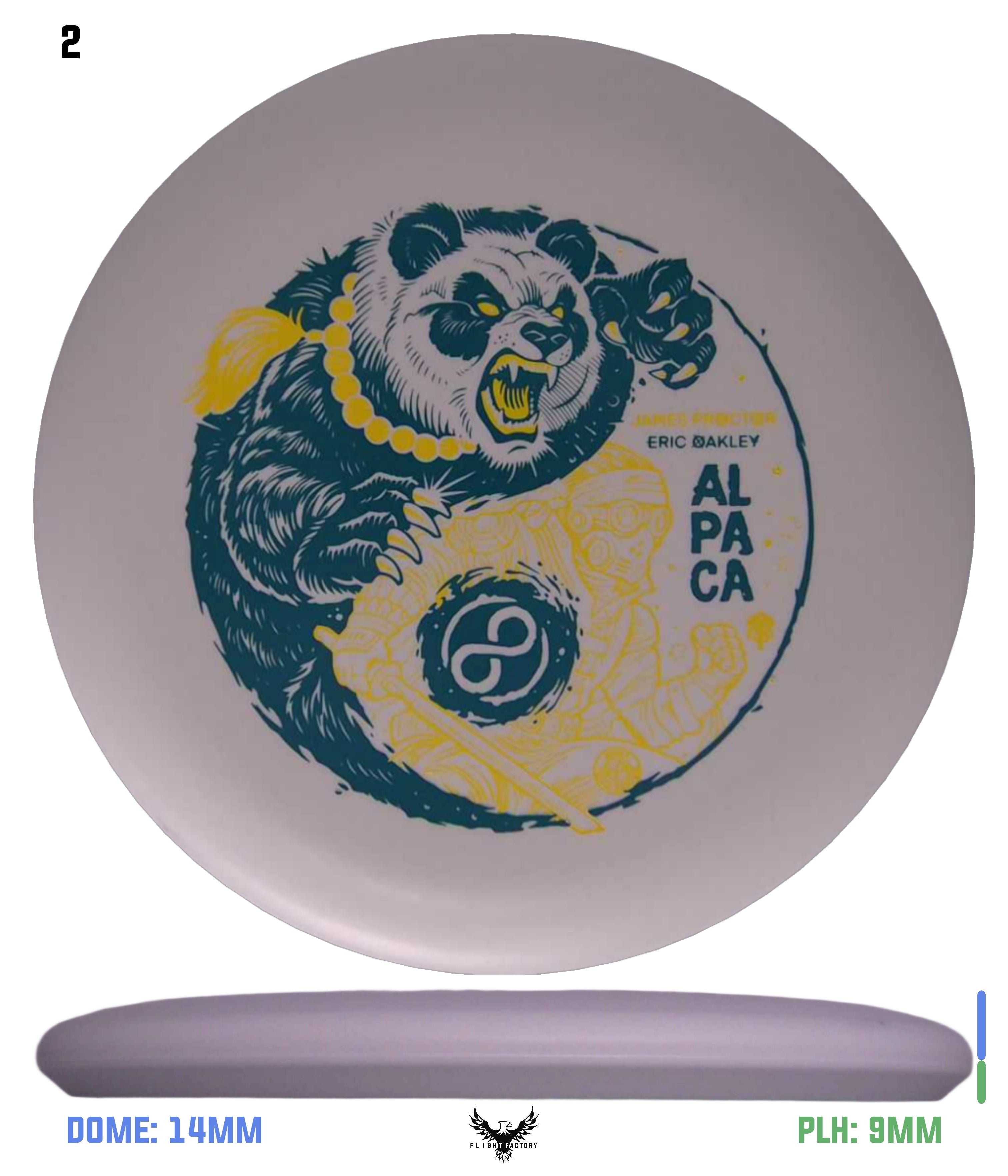 Infinite Discs Signature P-Blend Alpaca - James Proctor & Eric