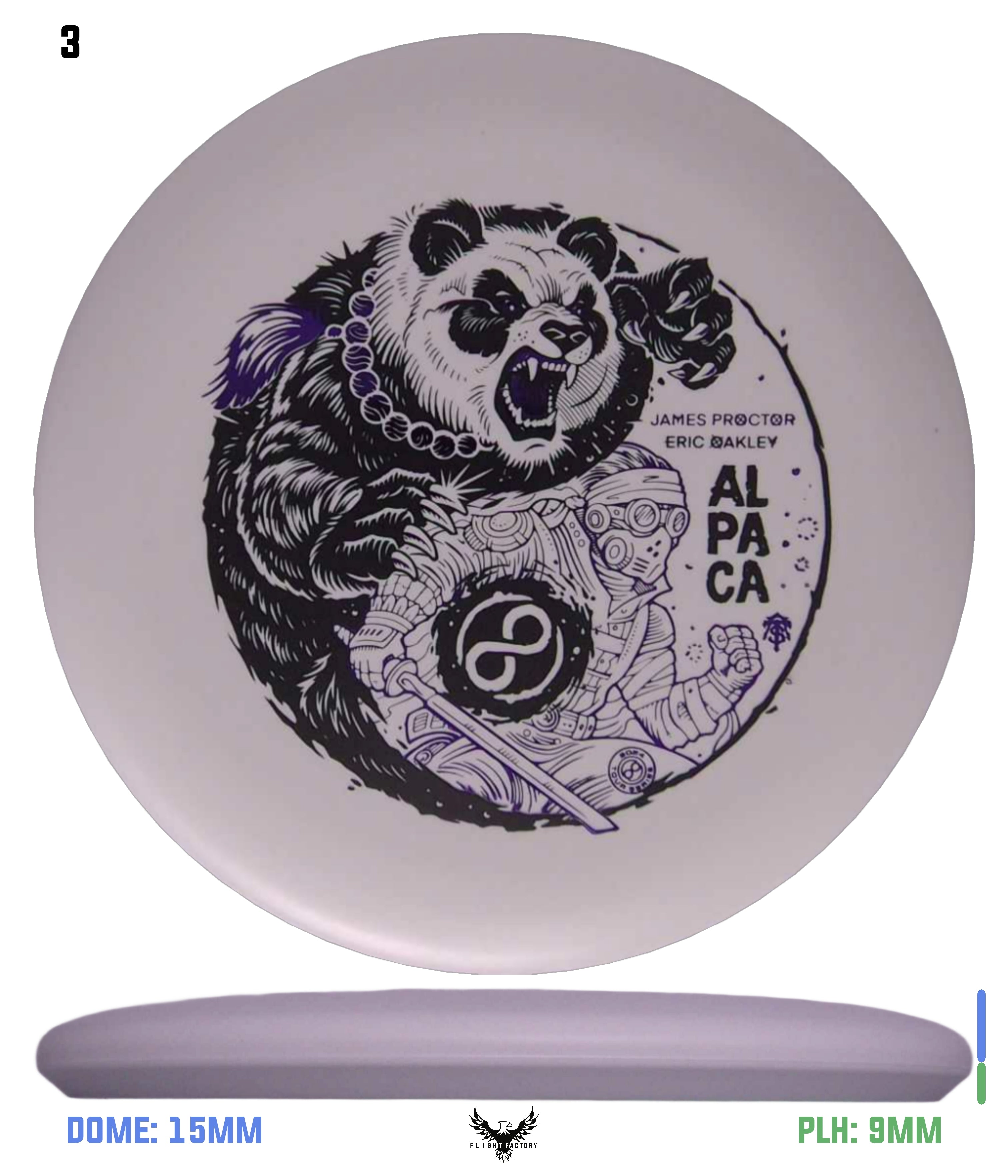 Infinite Discs Signature P-Blend Alpaca - James Proctor & Eric