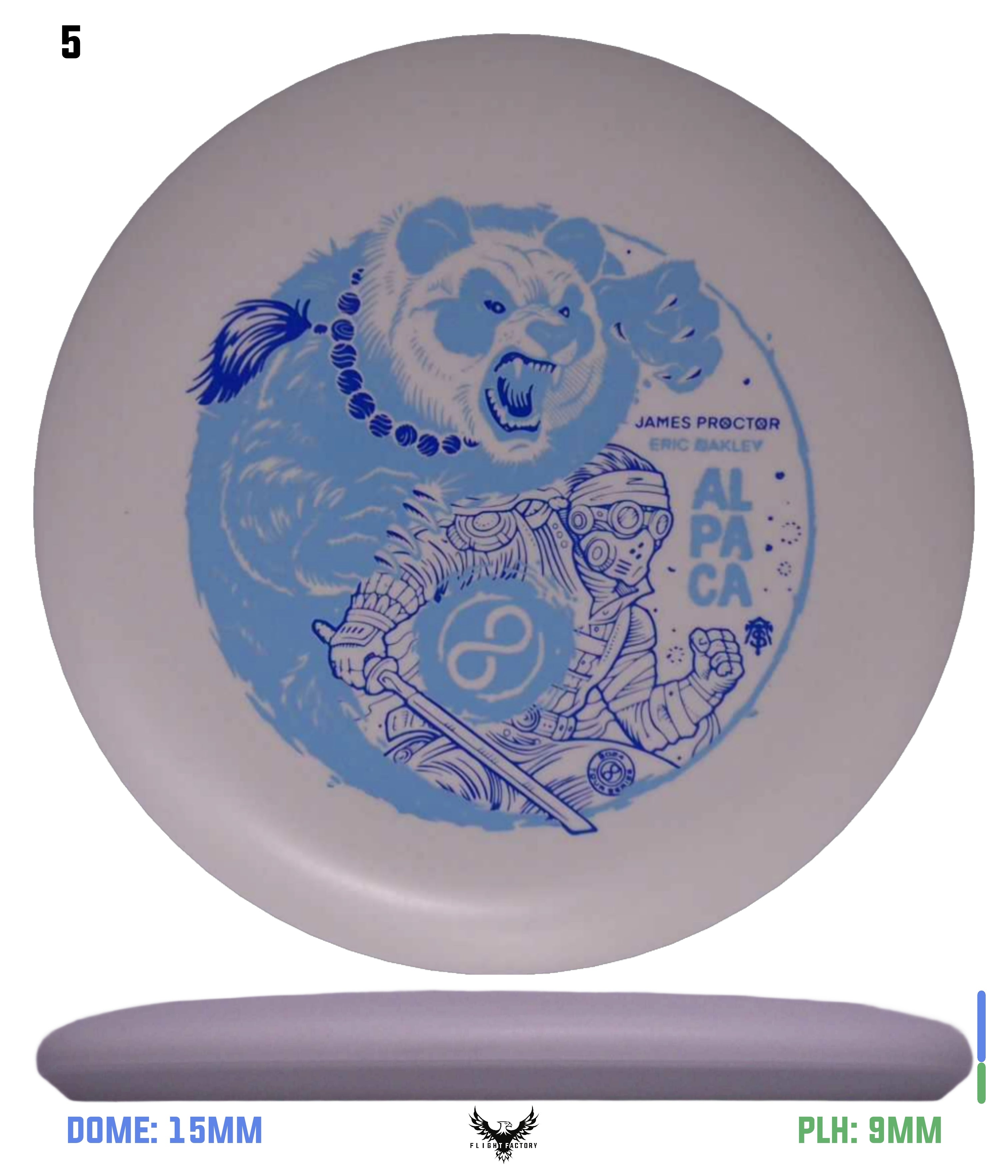 Infinite Discs Signature P-Blend Alpaca - James Proctor & Eric