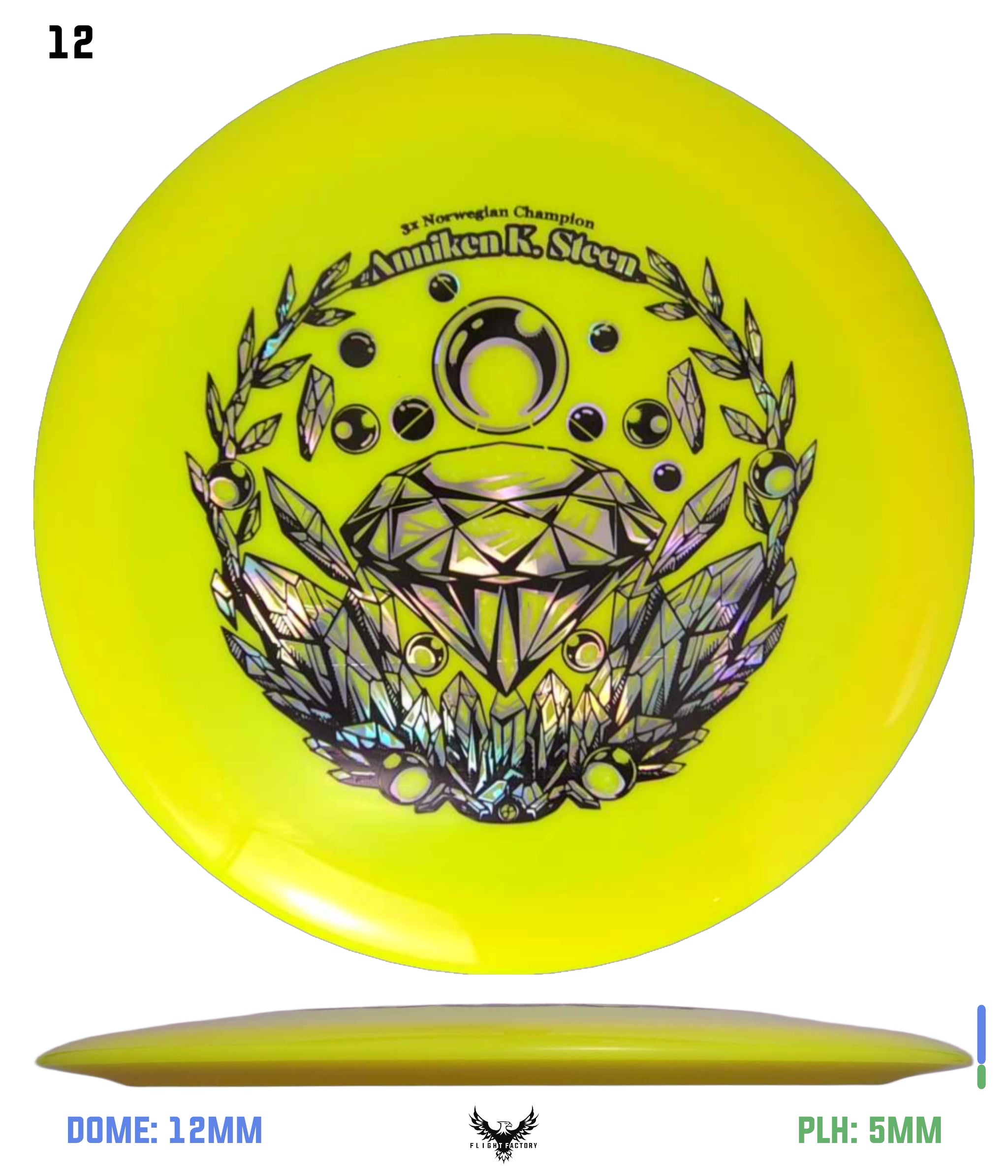 Infinite Discs Signature Swirly S-Blend Emperor - Anniken Steen