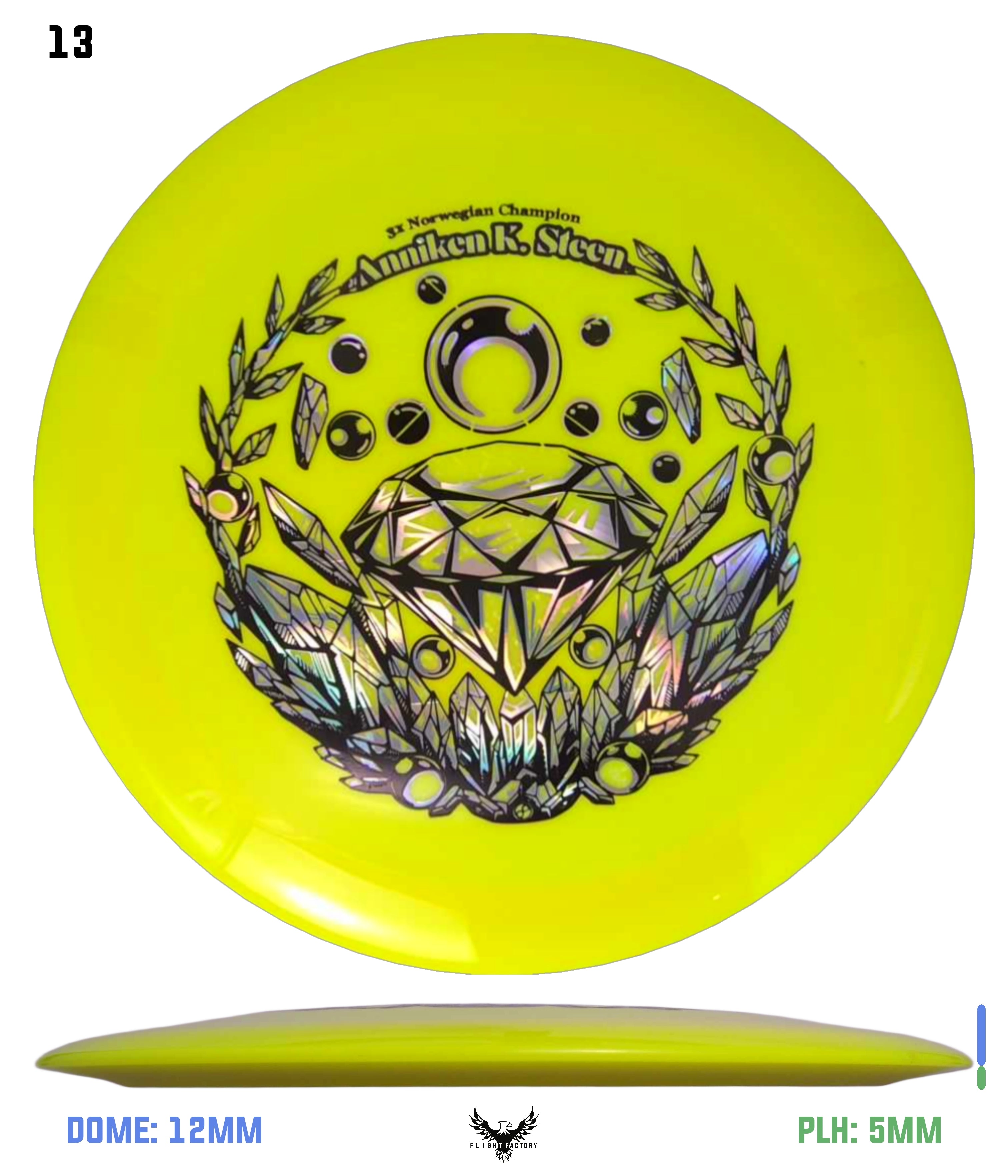 Infinite Discs Signature Swirly S-Blend Emperor - Anniken