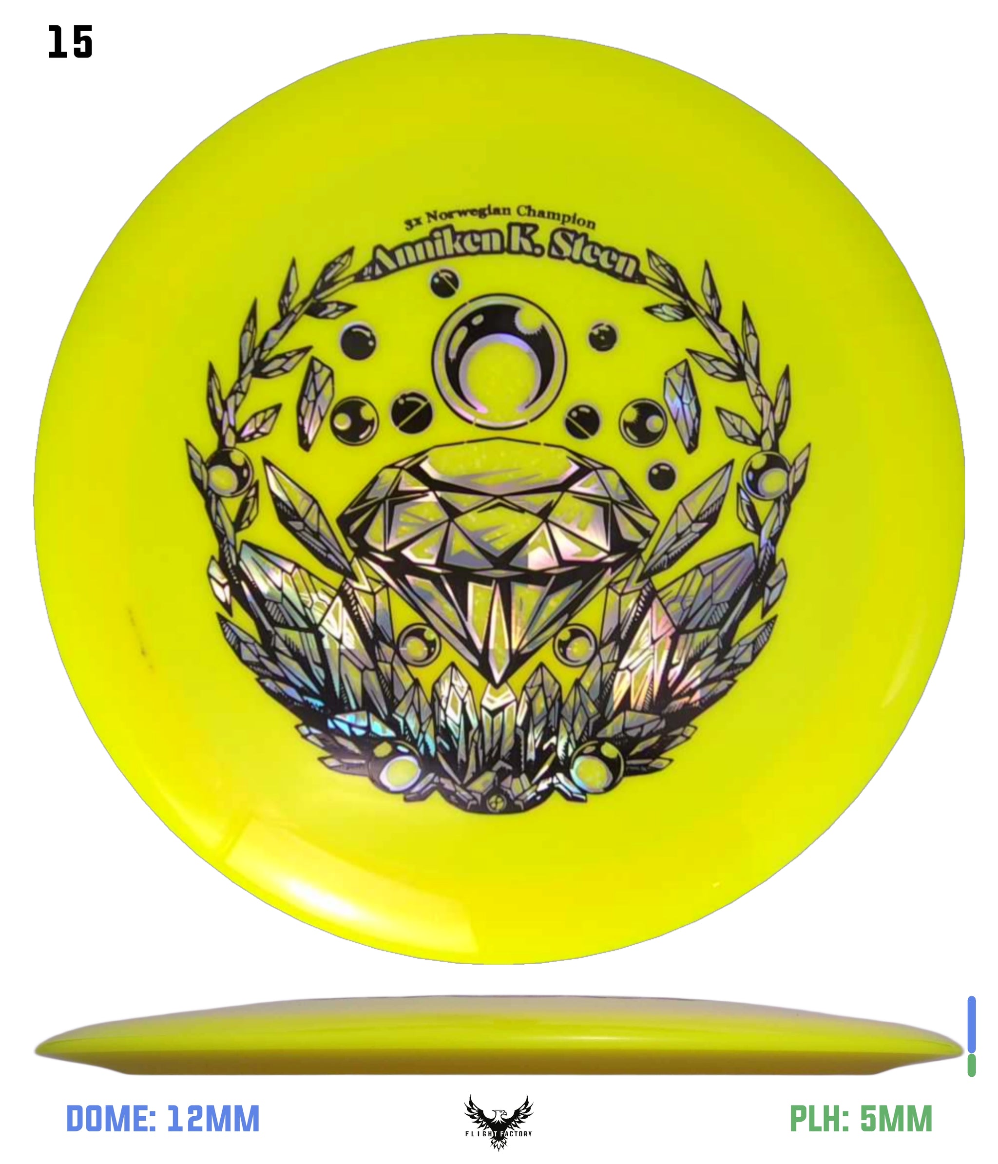 Infinite Discs Signature Swirly S-Blend Emperor - Anniken Steen
