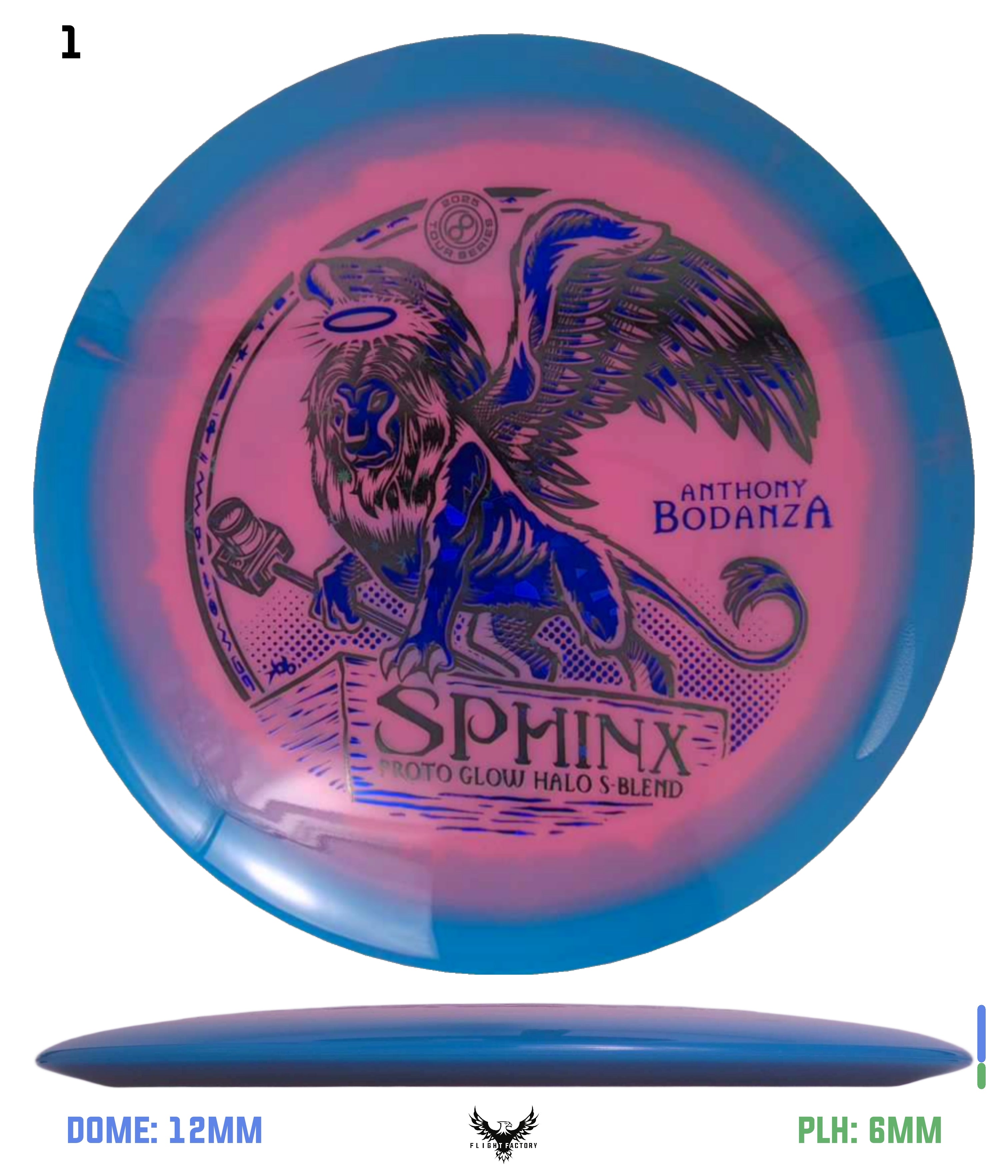 Infinite Discs Signature Halo S-Blend Glow Sphinx - Anthony