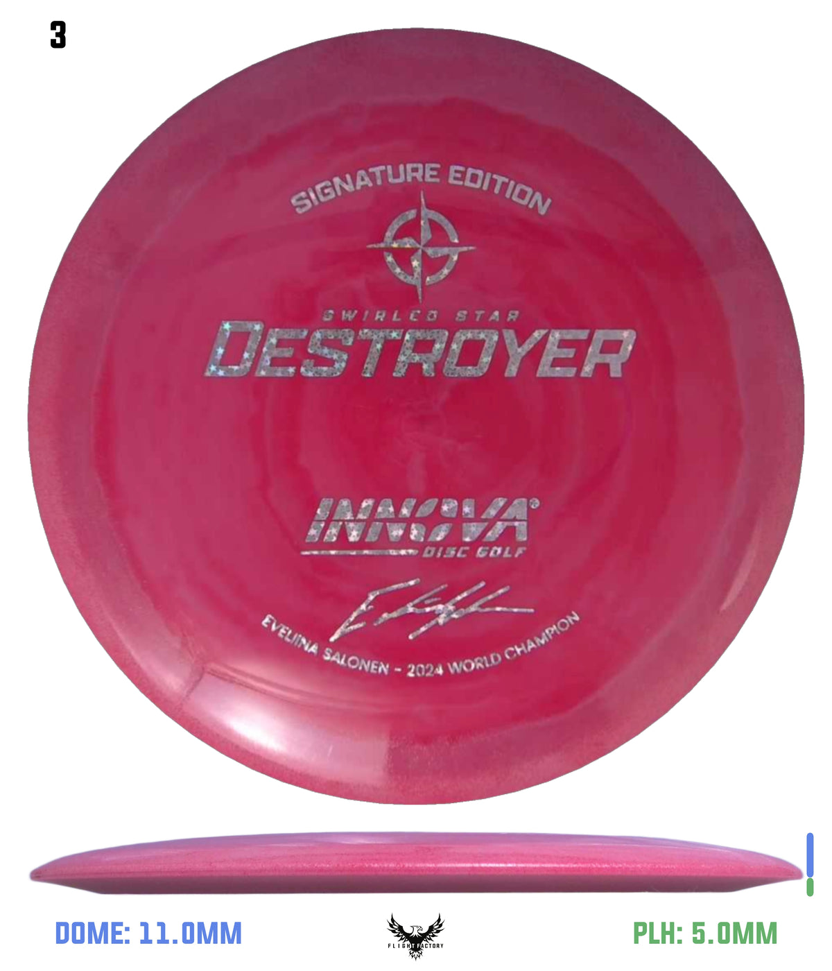 Innova Swirly Star Destroyer - Eveliina Salonen Signature Series