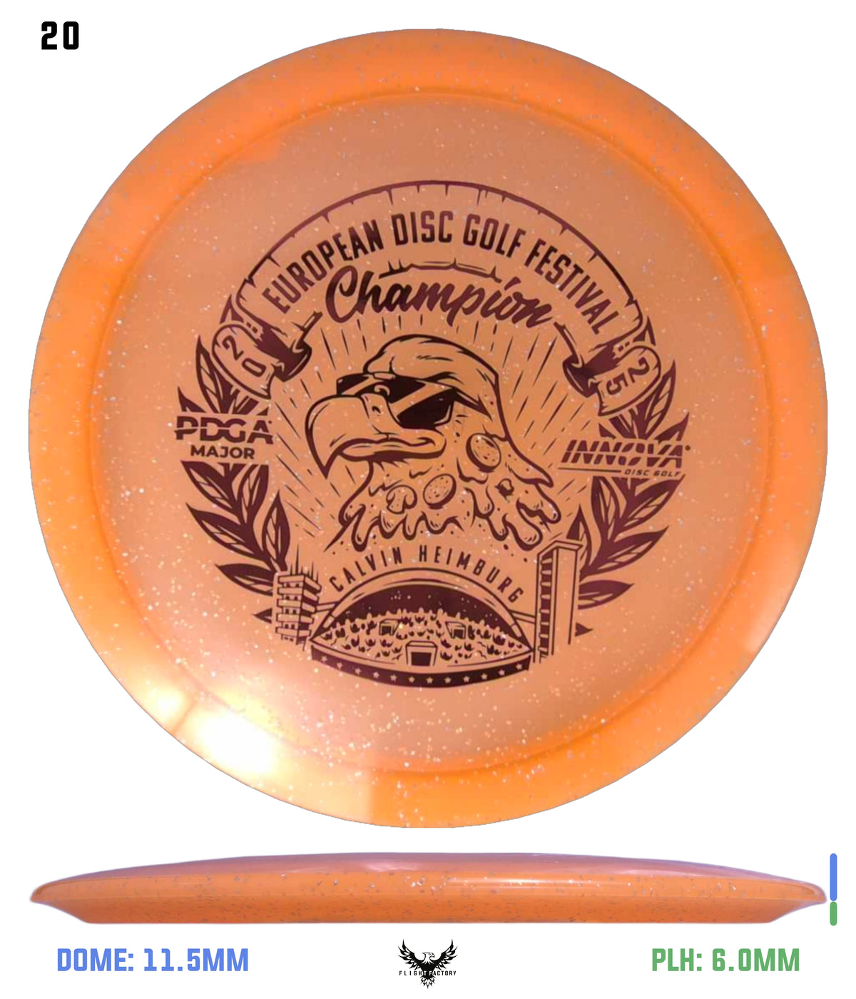 Innova Metal Flake Champion Eagle - Calvin Heimburg 2025 EDGF Champion
