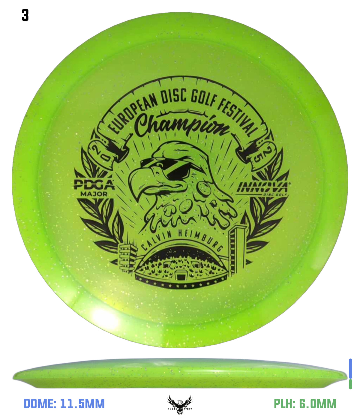 Innova Metal Flake Champion Eagle - Calvin Heimburg 2025 EDGF Champion