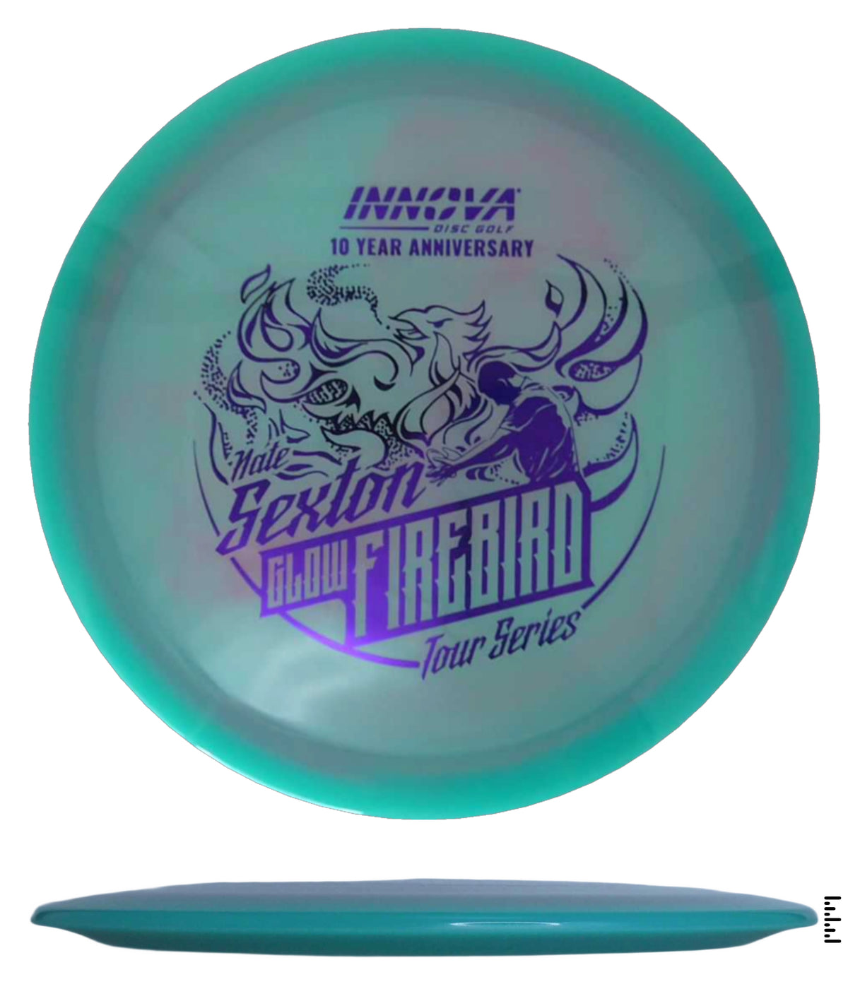 Innova 2024 Nate Sexton Proto Color Glow Firebird - 10-Year Anniversary