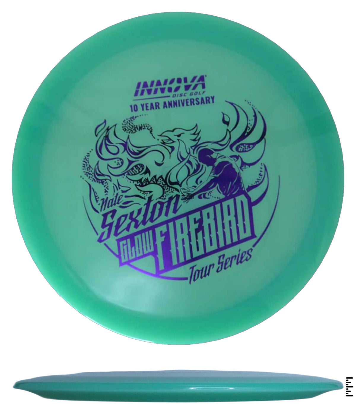 Innova 2024 Nate Sexton Proto Color Glow Firebird - 10-Year Anniversary