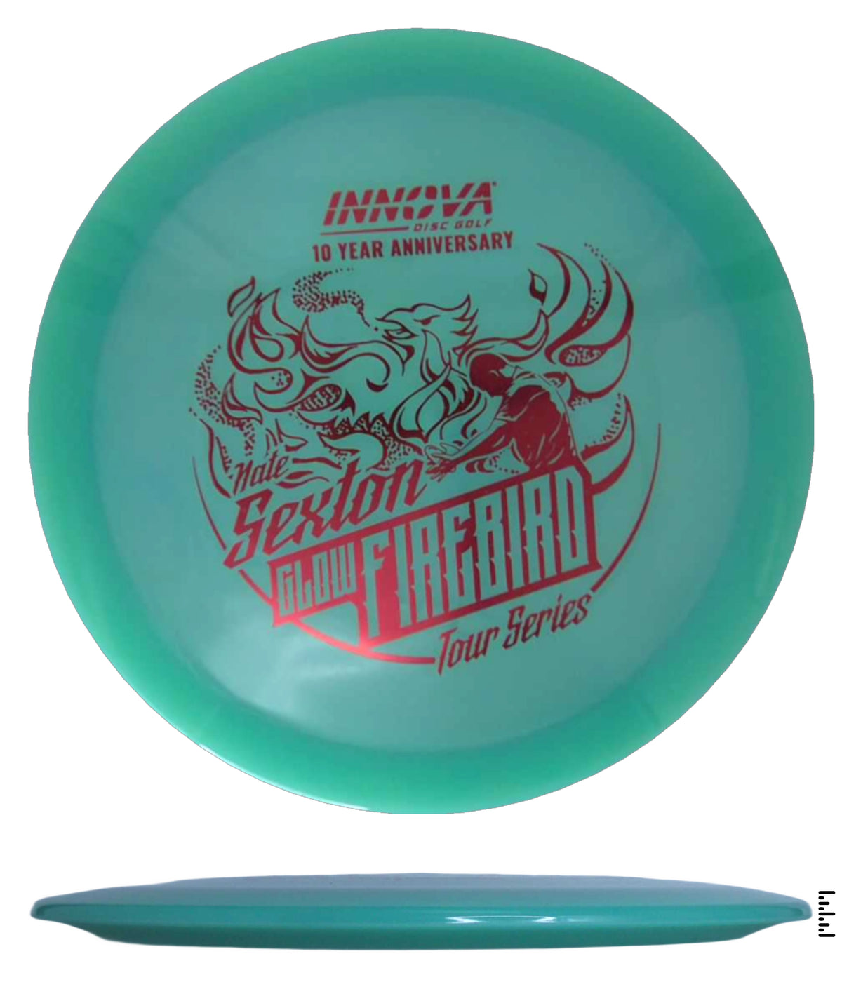 Innova 2024 Nate Sexton Proto Color Glow Firebird - 10-Year Anniversary