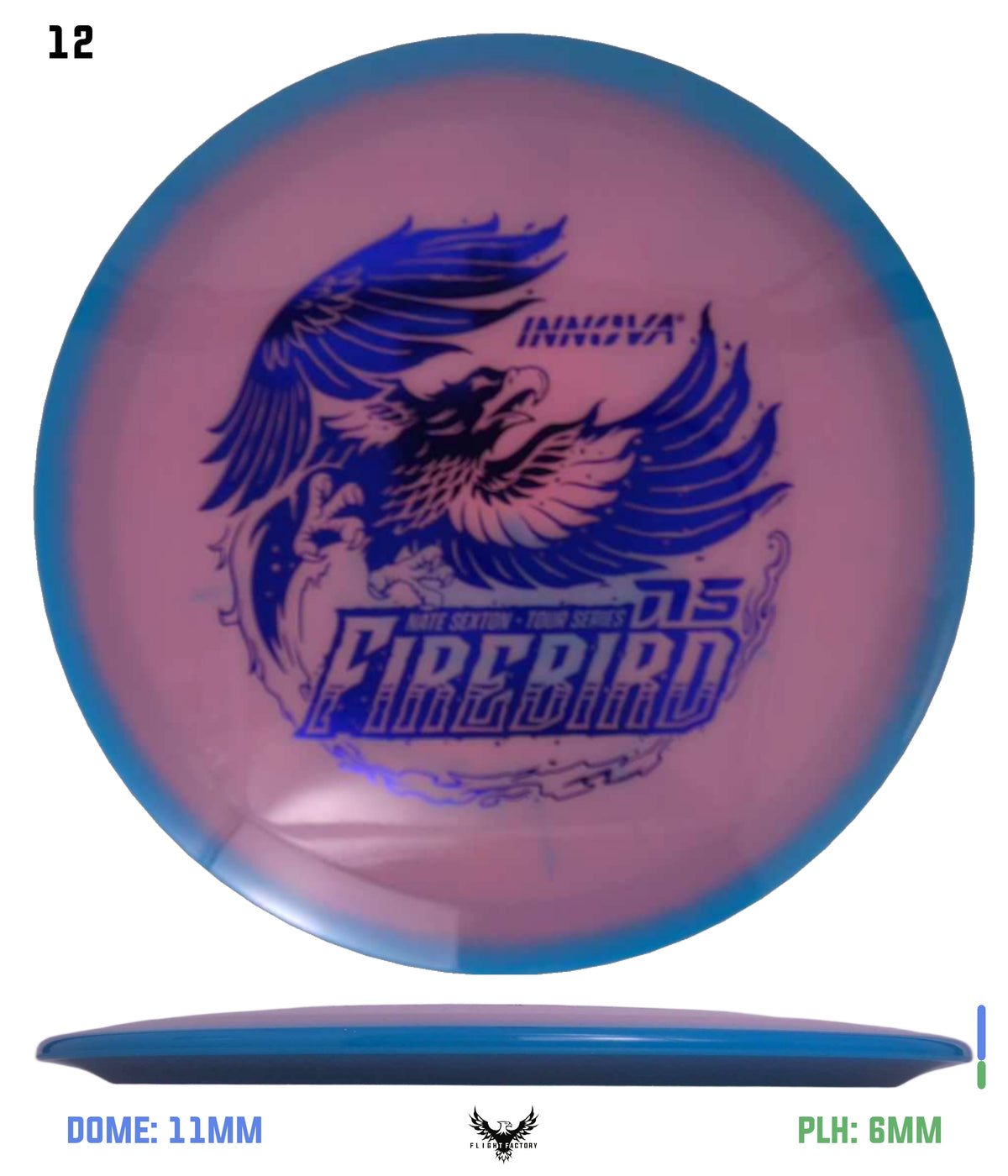 Innova Proto Glow Halo Champion Firebird - Nate Sexton Tour Series (2025)