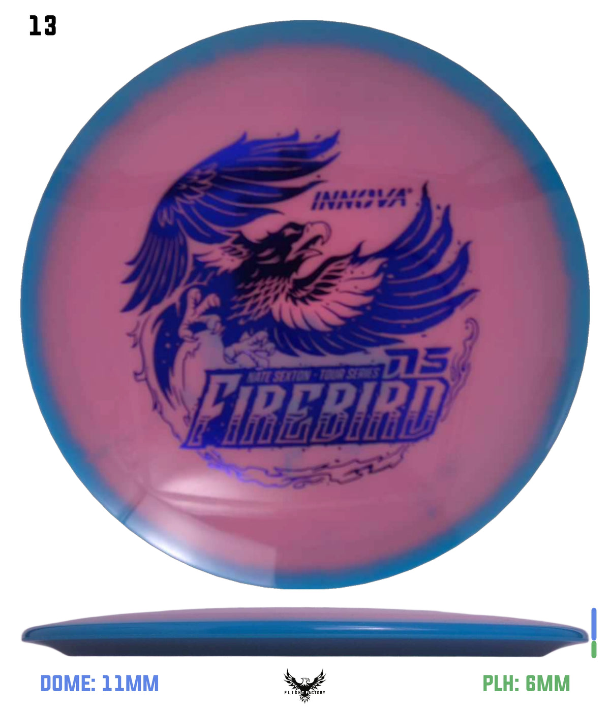 Innova Proto Glow Halo Champion Firebird - Nate Sexton Tour Series (2025)