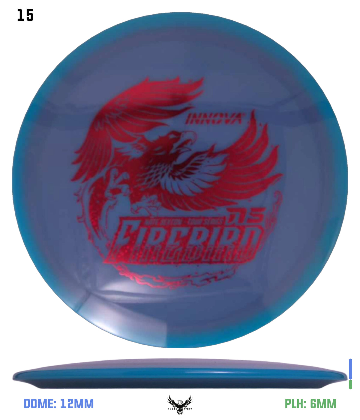 Innova Proto Glow Halo Champion Firebird - Nate Sexton Tour Series (2025)
