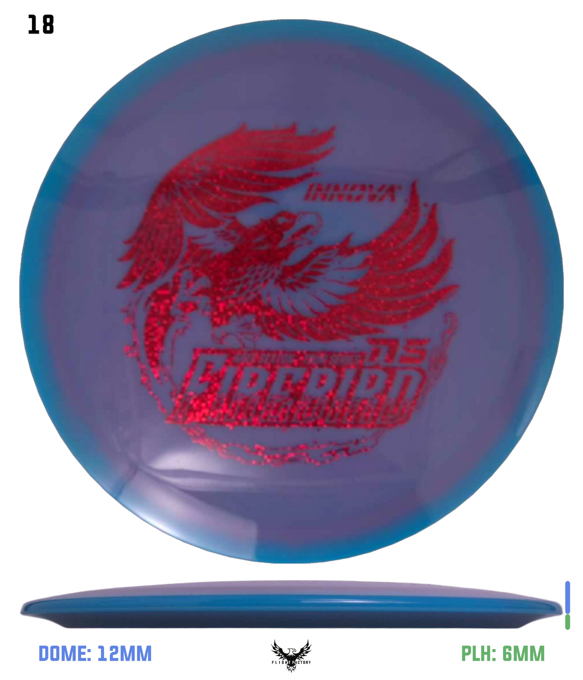 Innova Proto Glow Halo Champion Firebird - Nate Sexton Tour Series (2025)