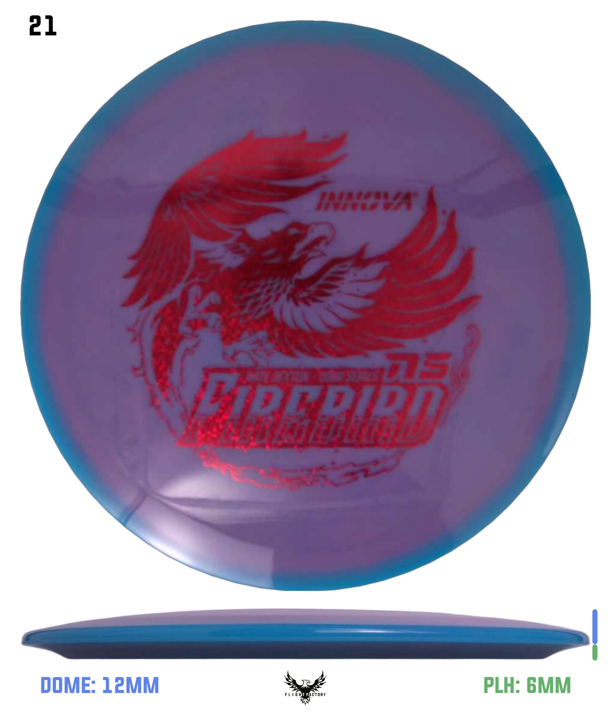 Innova Proto Glow Halo Champion Firebird - Nate Sexton Tour Series (2025)