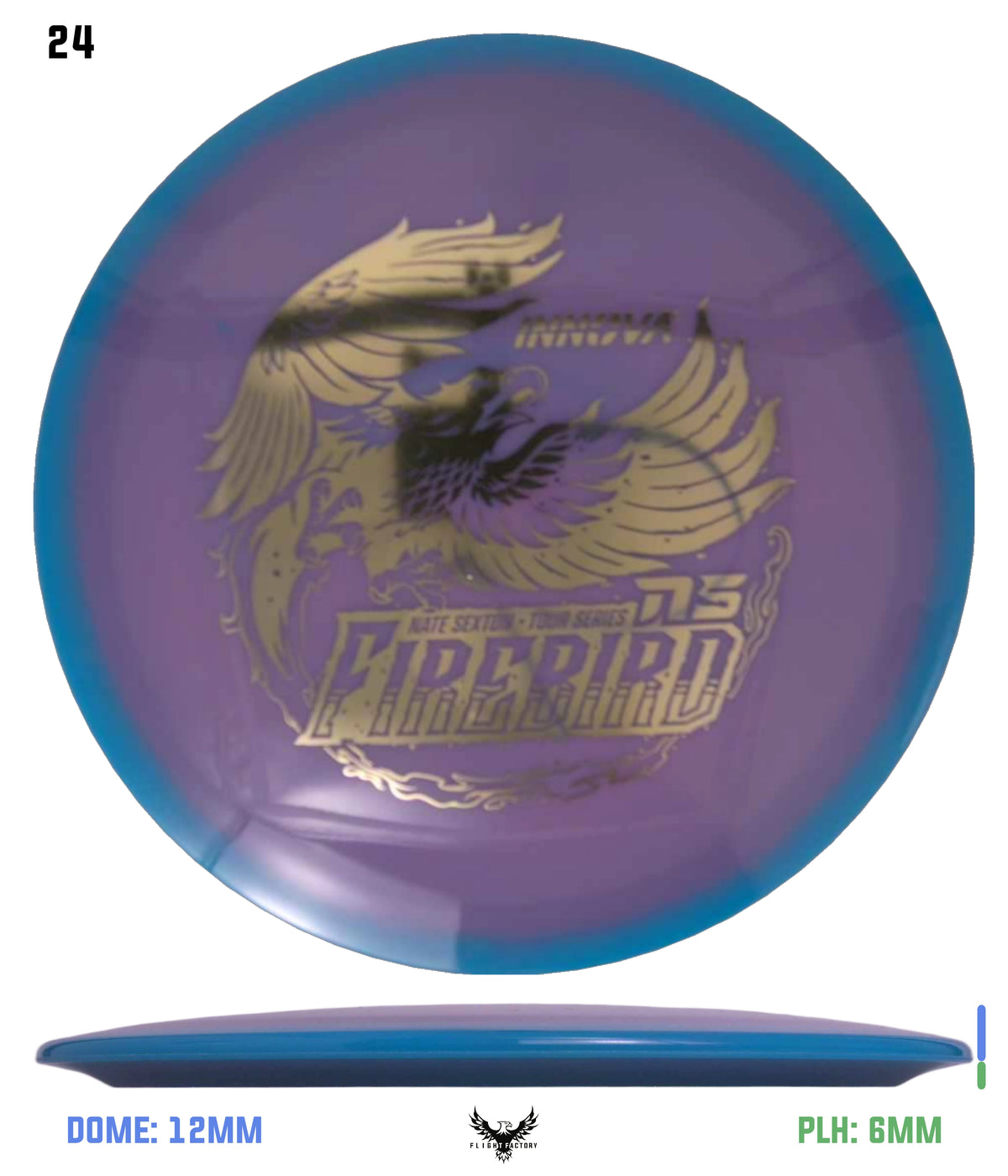 Innova Proto Glow Halo Champion Firebird - Nate Sexton Tour Series (2025)