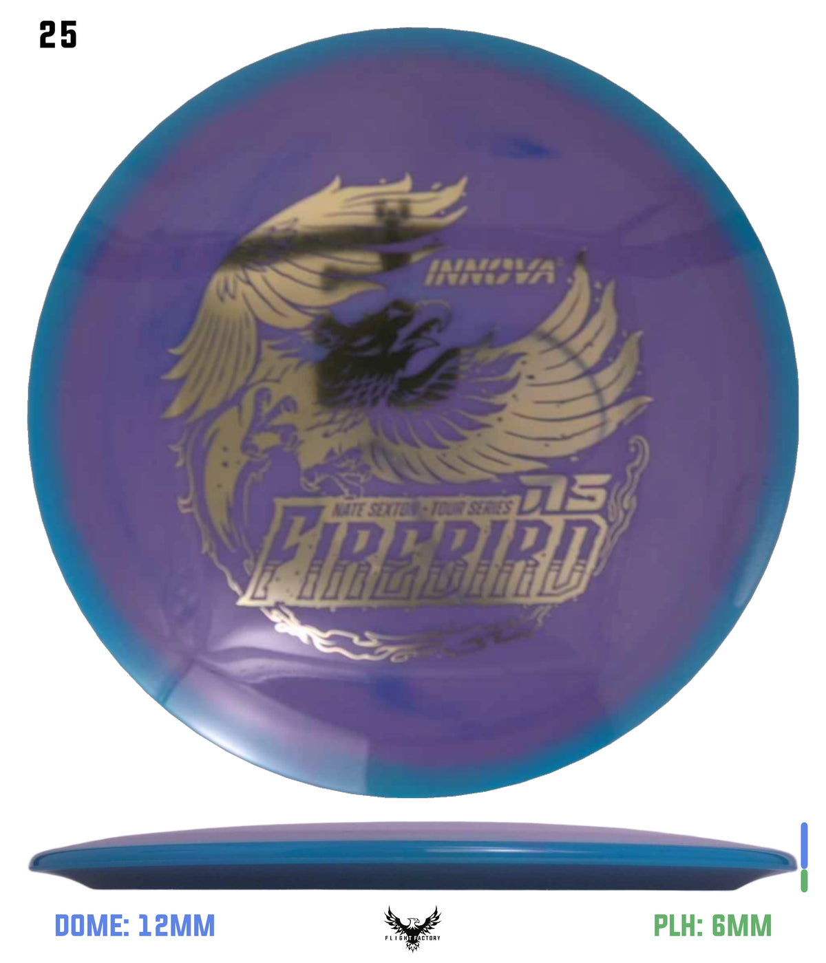 Innova Proto Glow Halo Champion Firebird - Nate Sexton Tour Series (2025)