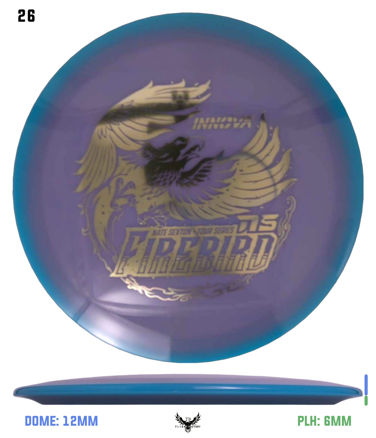 Innova Proto Glow Halo Champion Firebird - Nate Sexton Tour Series (2025)