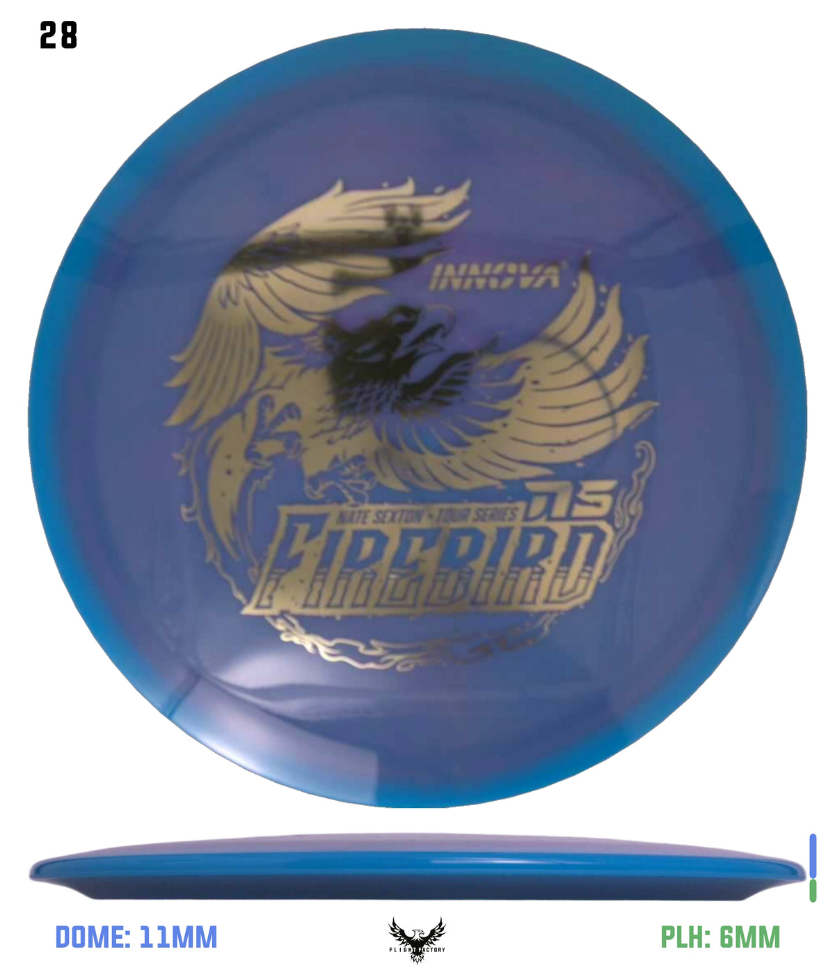 Innova Proto Glow Halo Champion Firebird - Nate Sexton Tour Series (2025)