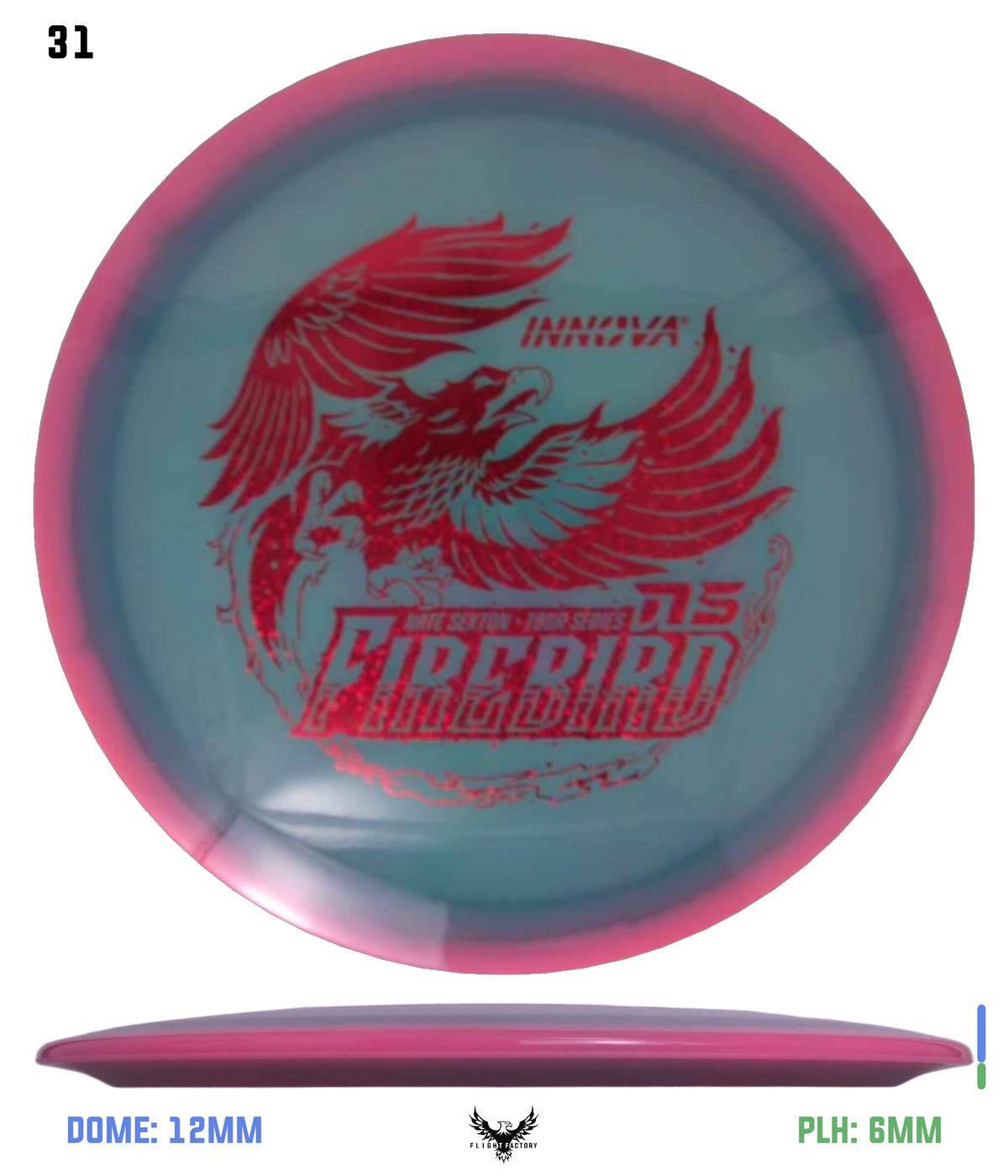 Innova Proto Glow Halo Champion Firebird - Nate Sexton Tour Series (2025)