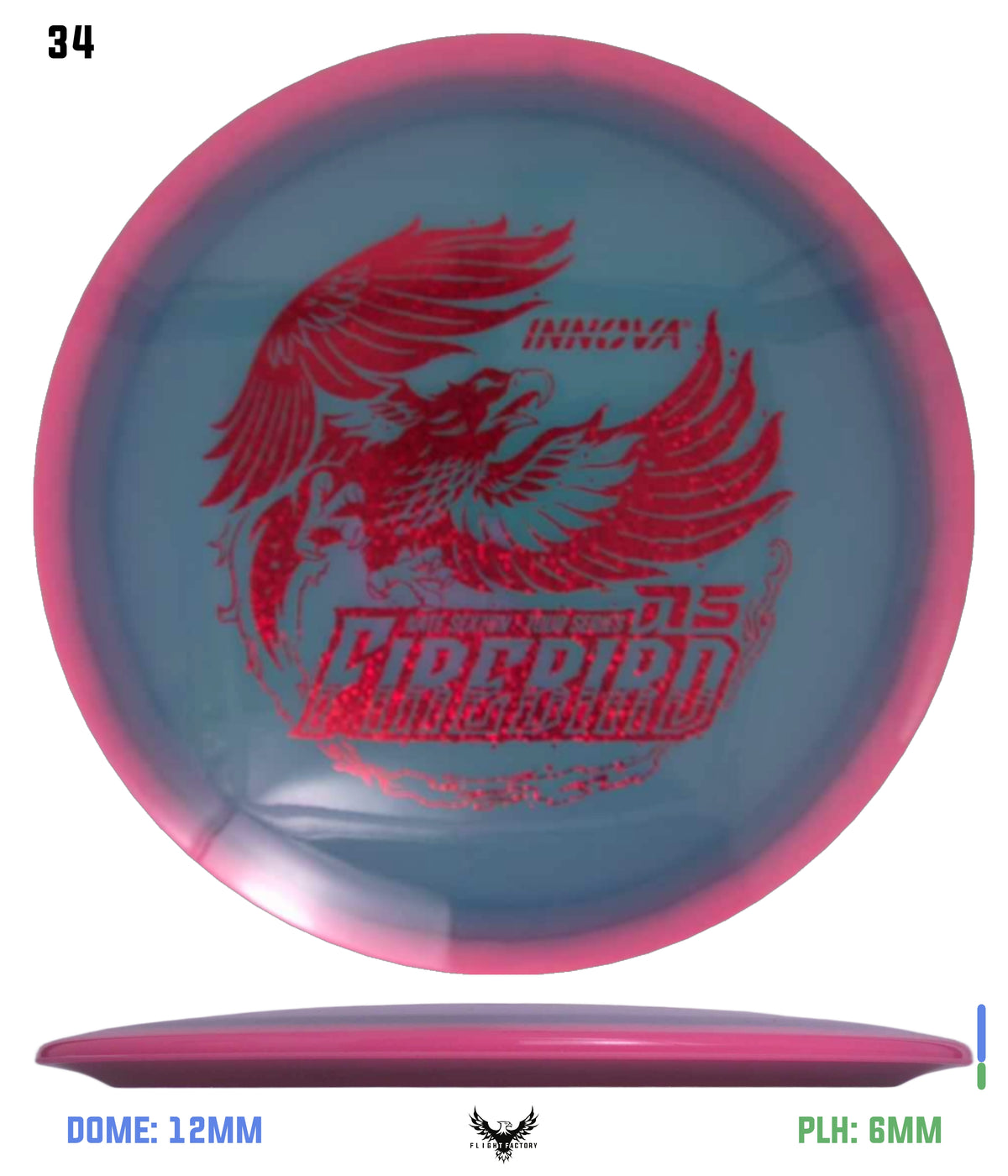 Innova Proto Glow Halo Champion Firebird - Nate Sexton Tour Series (2025)