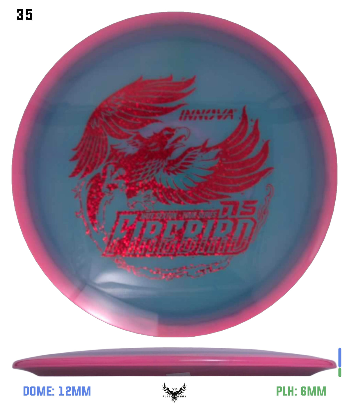 Innova Proto Glow Halo Champion Firebird - Nate Sexton Tour Series (2025)