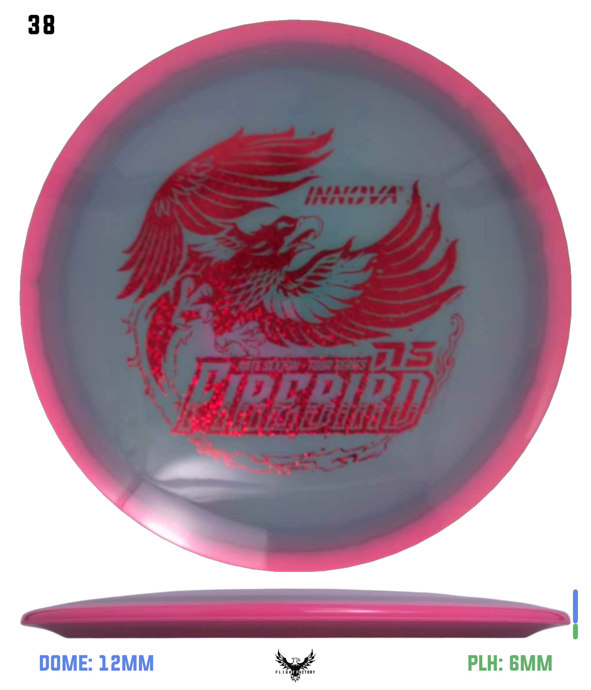 Innova Proto Glow Halo Champion Firebird - Nate Sexton Tour Series (2025)