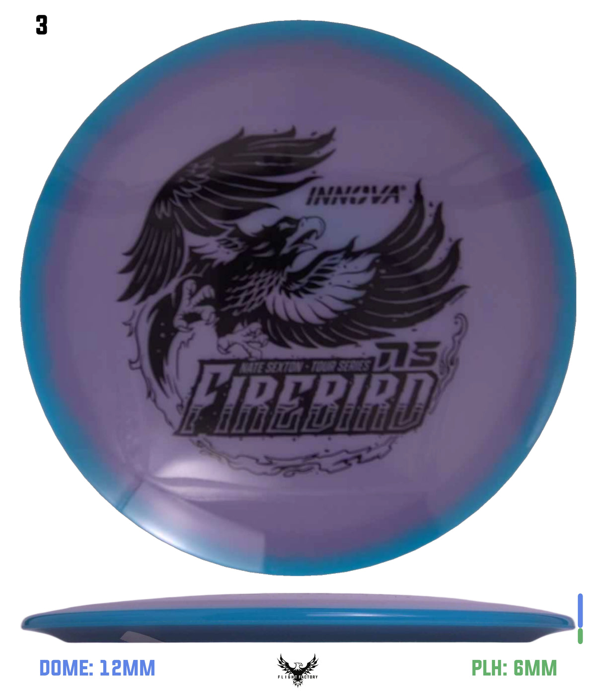 Innova Proto Glow Halo Champion Firebird - Nate Sexton Tour Series (2025)